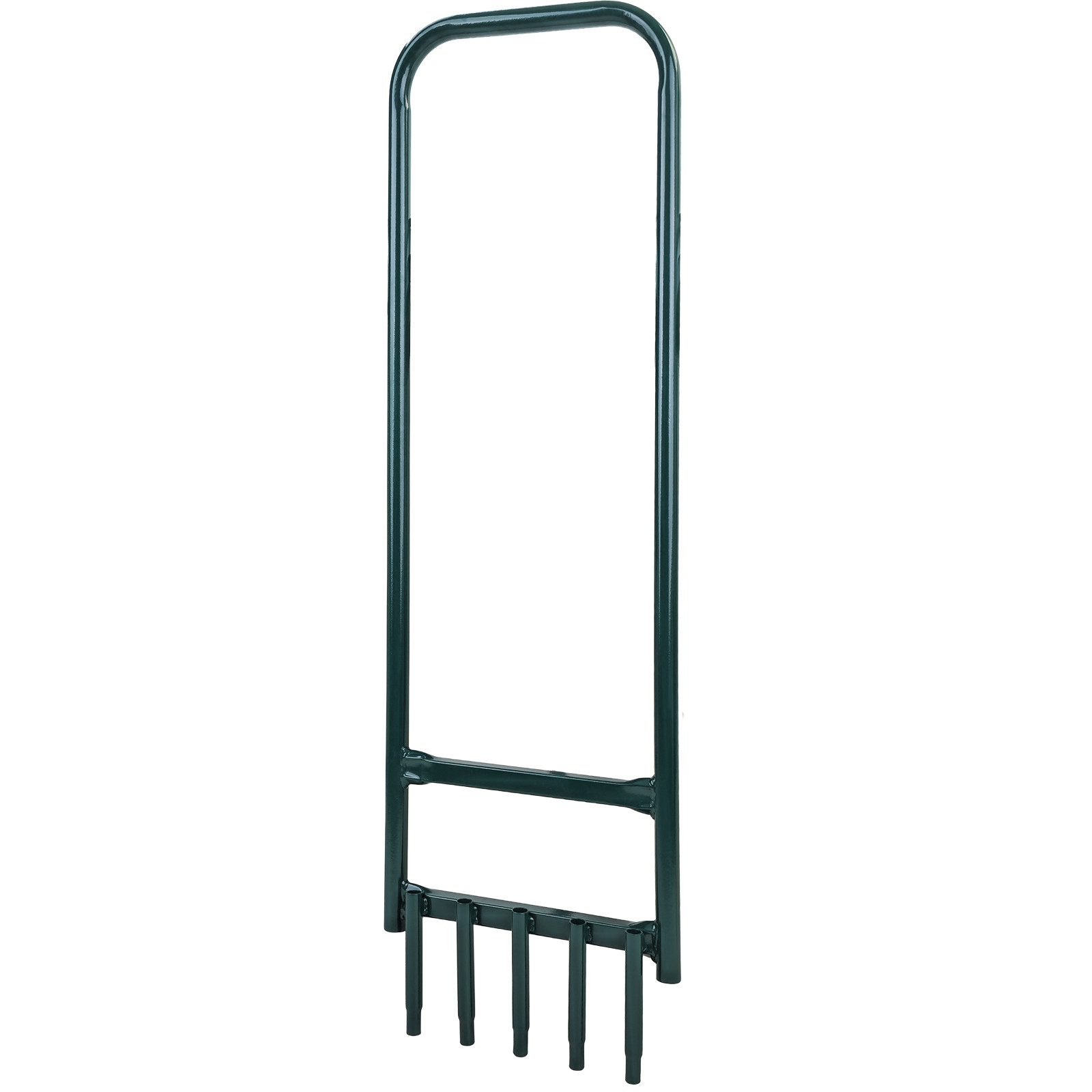 RAMROXX Rasenlüfter Hand-Rasenlüfter / Bodenbelüfter – Metall, Grün 91 × 30 × 3 cm STABIL