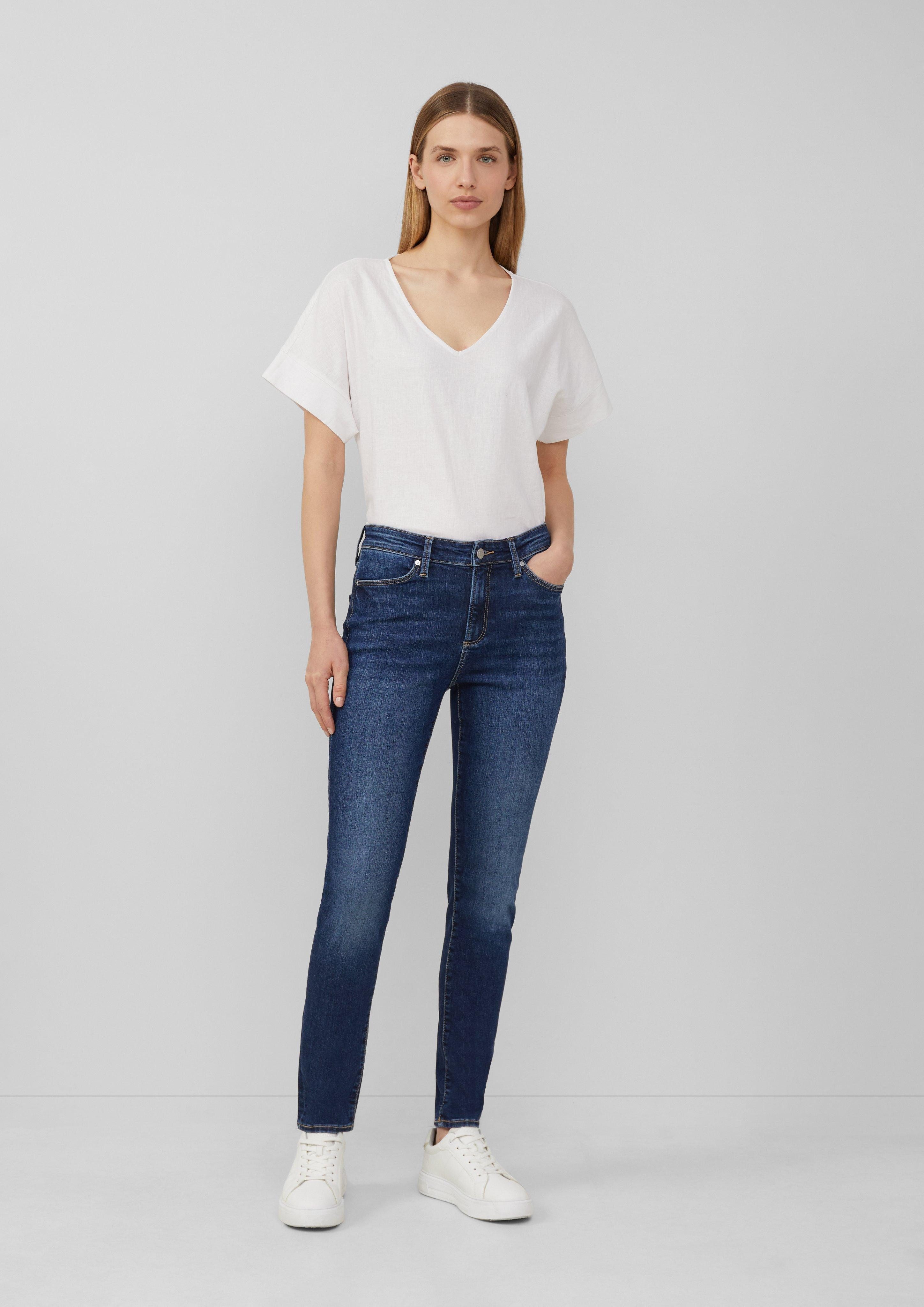 s.Oliver 5-Pocket-Jeans Jeans Izabell / Skinny Fit / Mid Rise / Skinny Leg