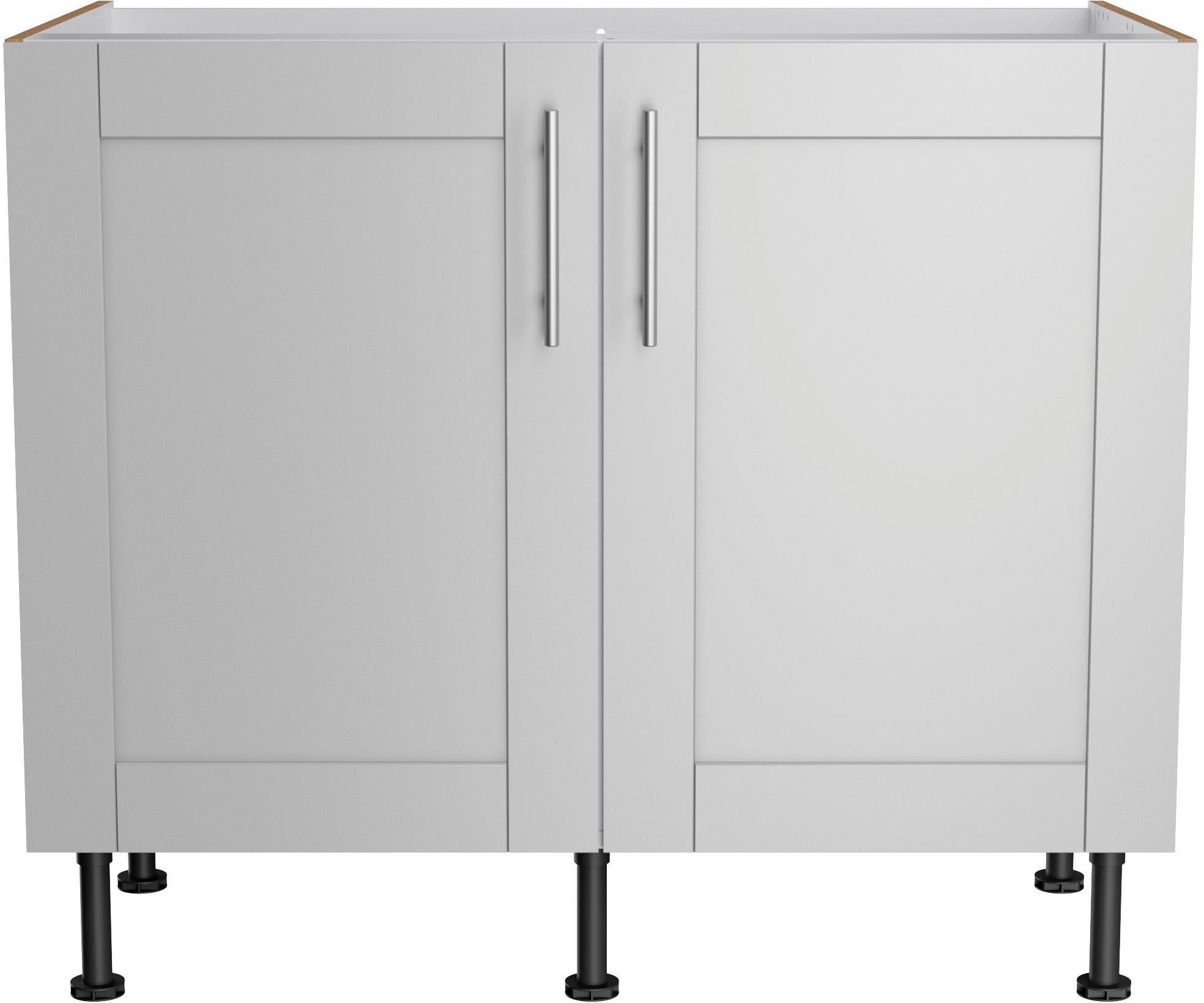 KOCHSTATION Spülenschrank KS-Ahus Breite 100 cm