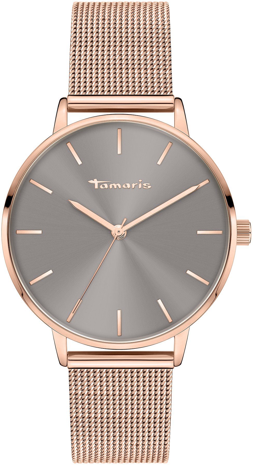 Tamaris Quarzuhr TT-0068-MQ, Armbanduhr, Damenuhr, Edelstahlarmband, analog