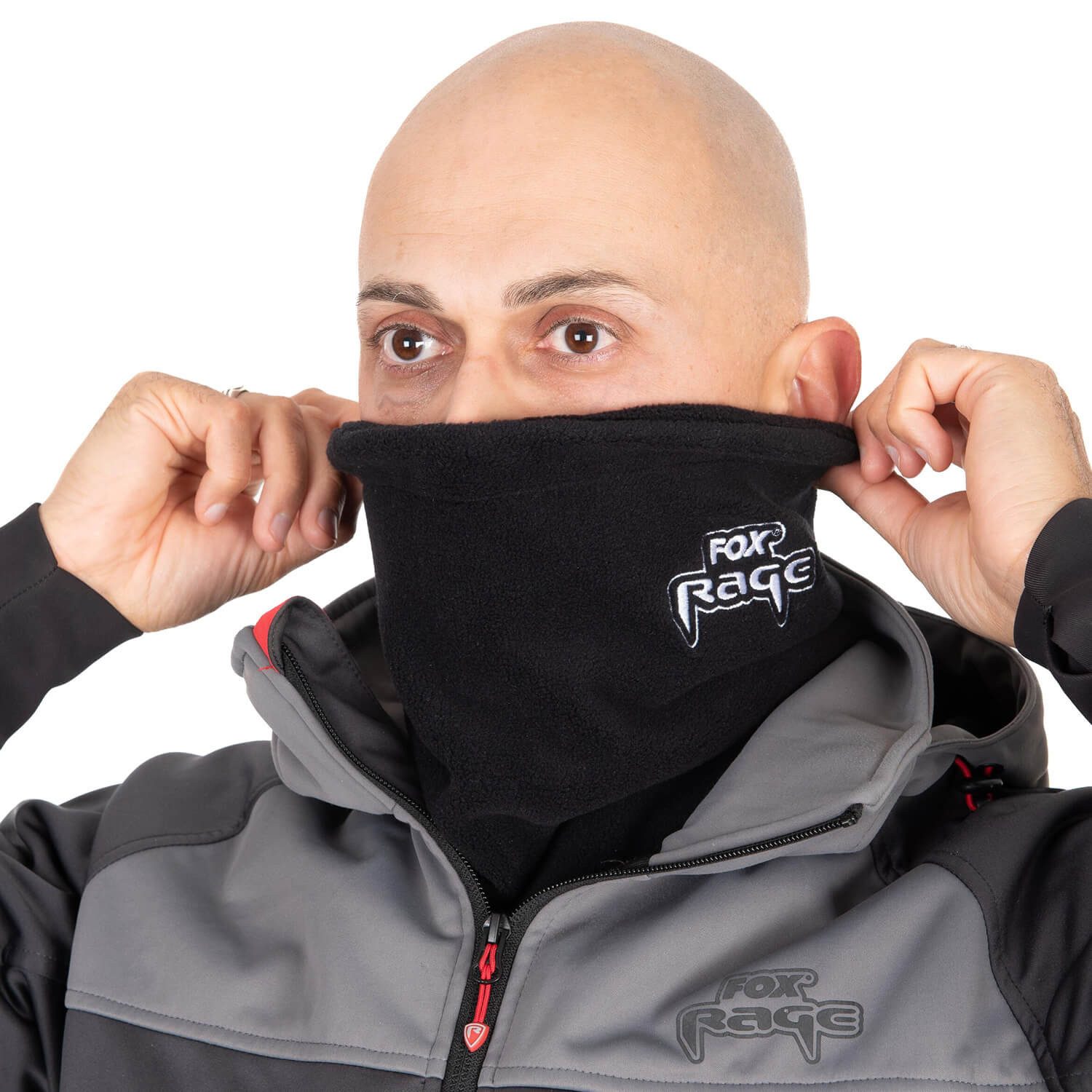 Fox Rage Halswärmer Fox Rage Ragewear Halswärmer Fleece Snood Schwarz