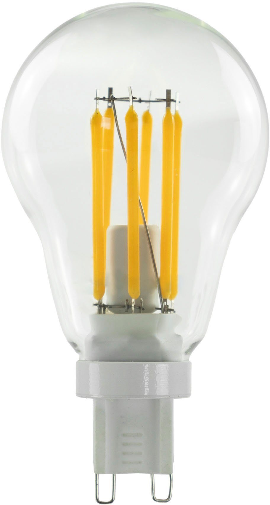 A15 Glühlampe G9, 1 Warmweiß, G9, klar, LED CRI G9, 3,2W, A15 LED Glühlampe - 2700K, - 90, dimmbar LED-Leuchtmittel SEGULA St.,