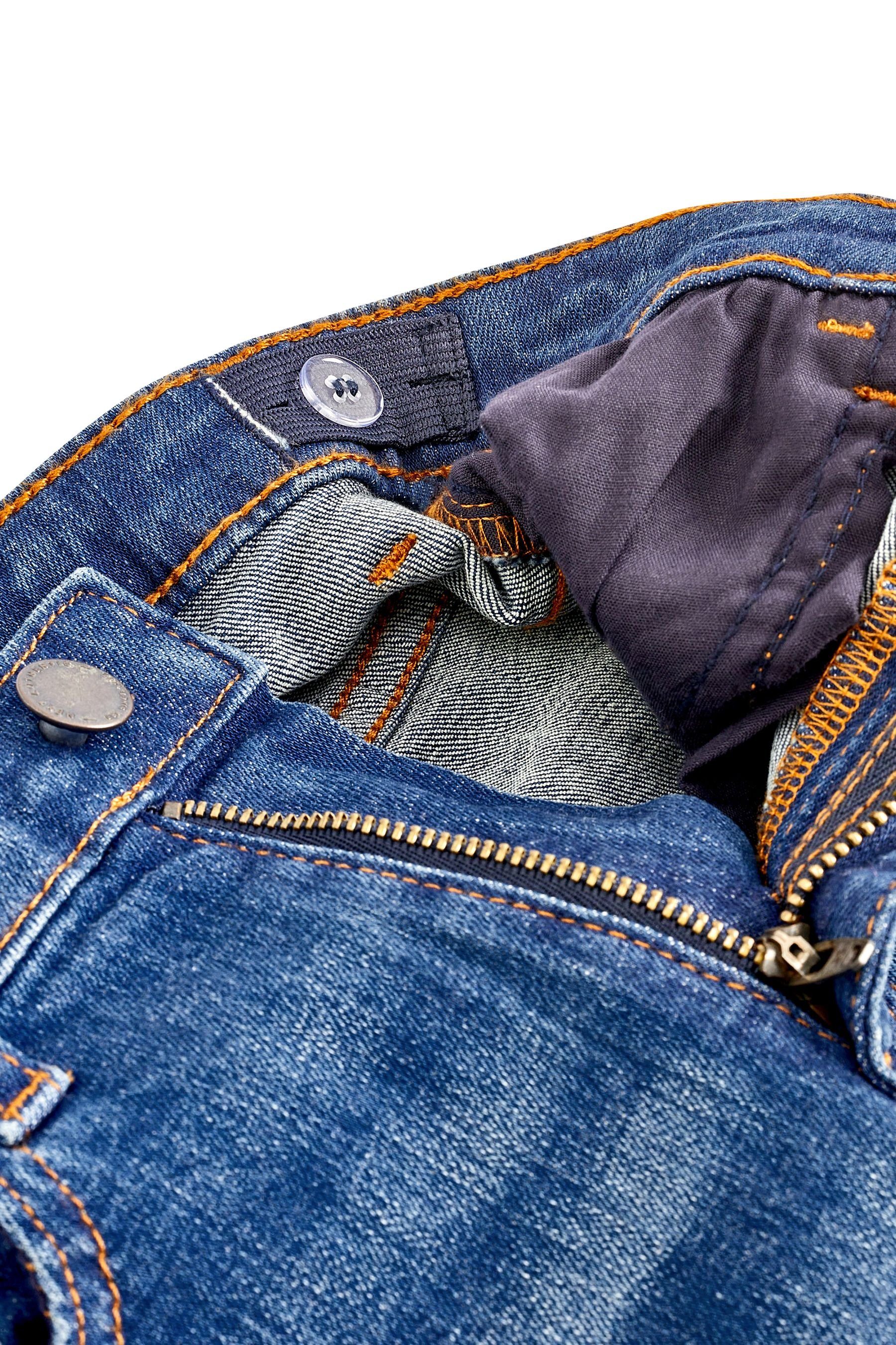 Next Loose-fit-Jeans Taschen mit Fit Loose Jeans fünf Blue (1-tlg)