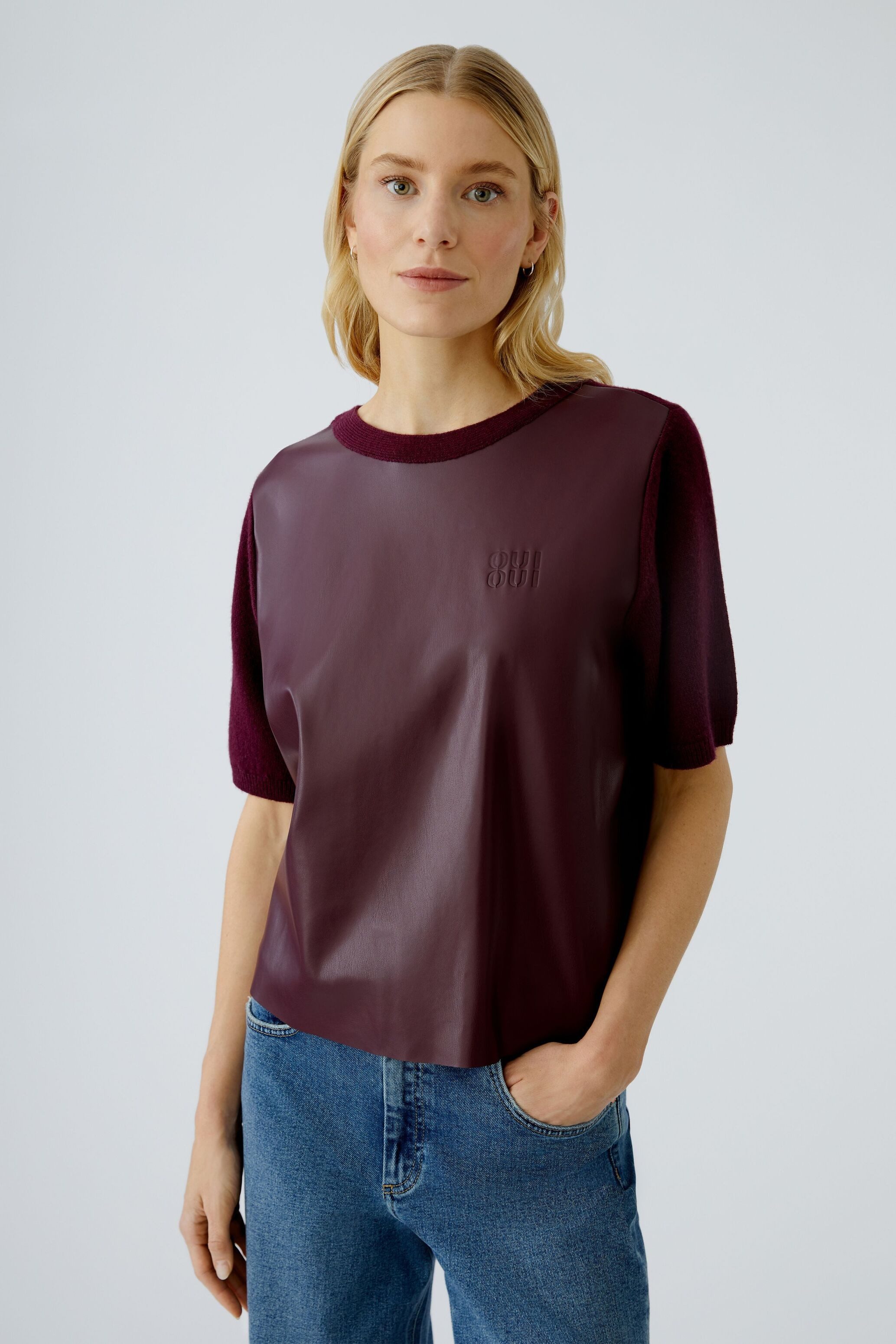 Oui Rundhalspullover Pullover günstig online kaufen
