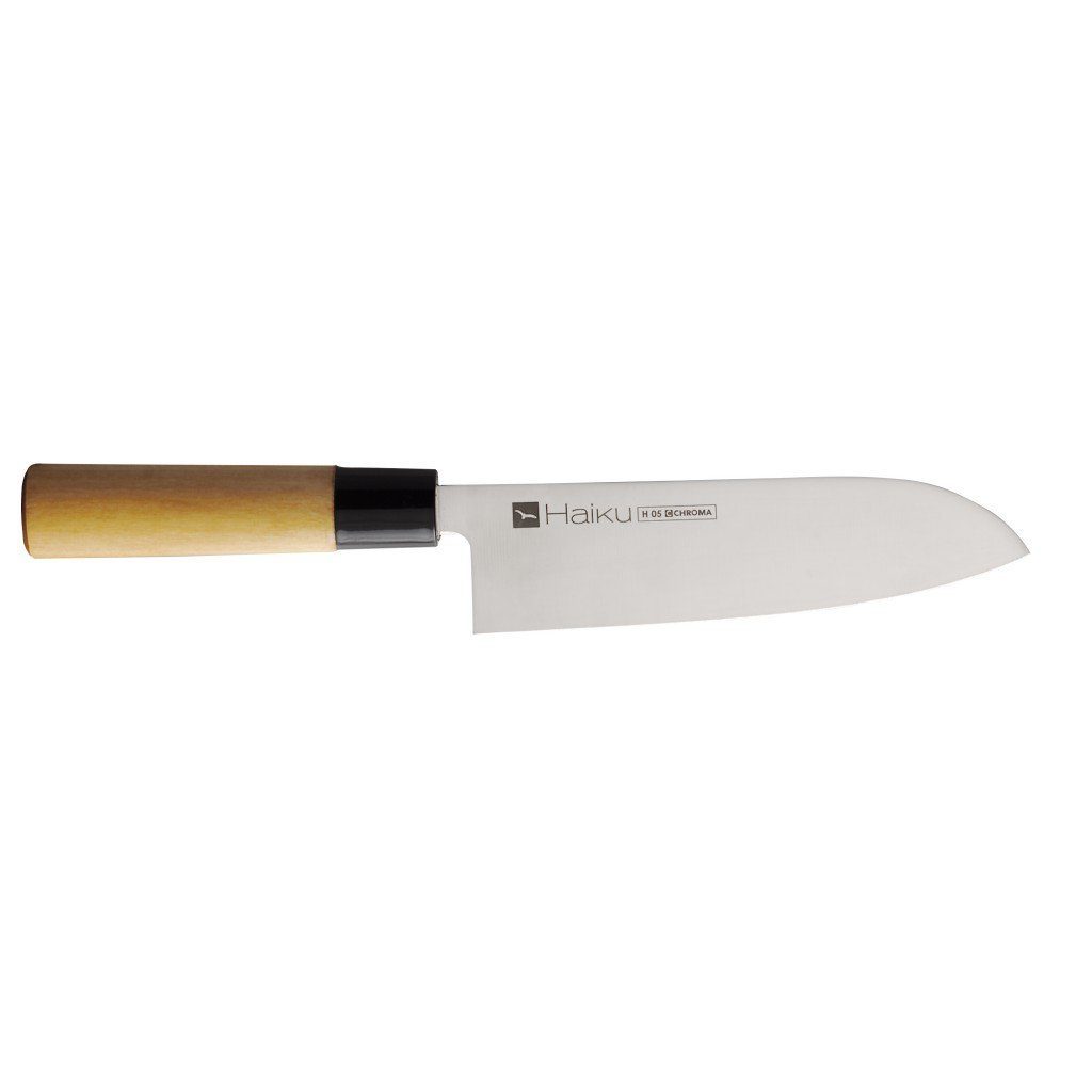 CHROMA Messer-Set Santoku + kleines Kochmesser (Spar-Set, 2-tlg)