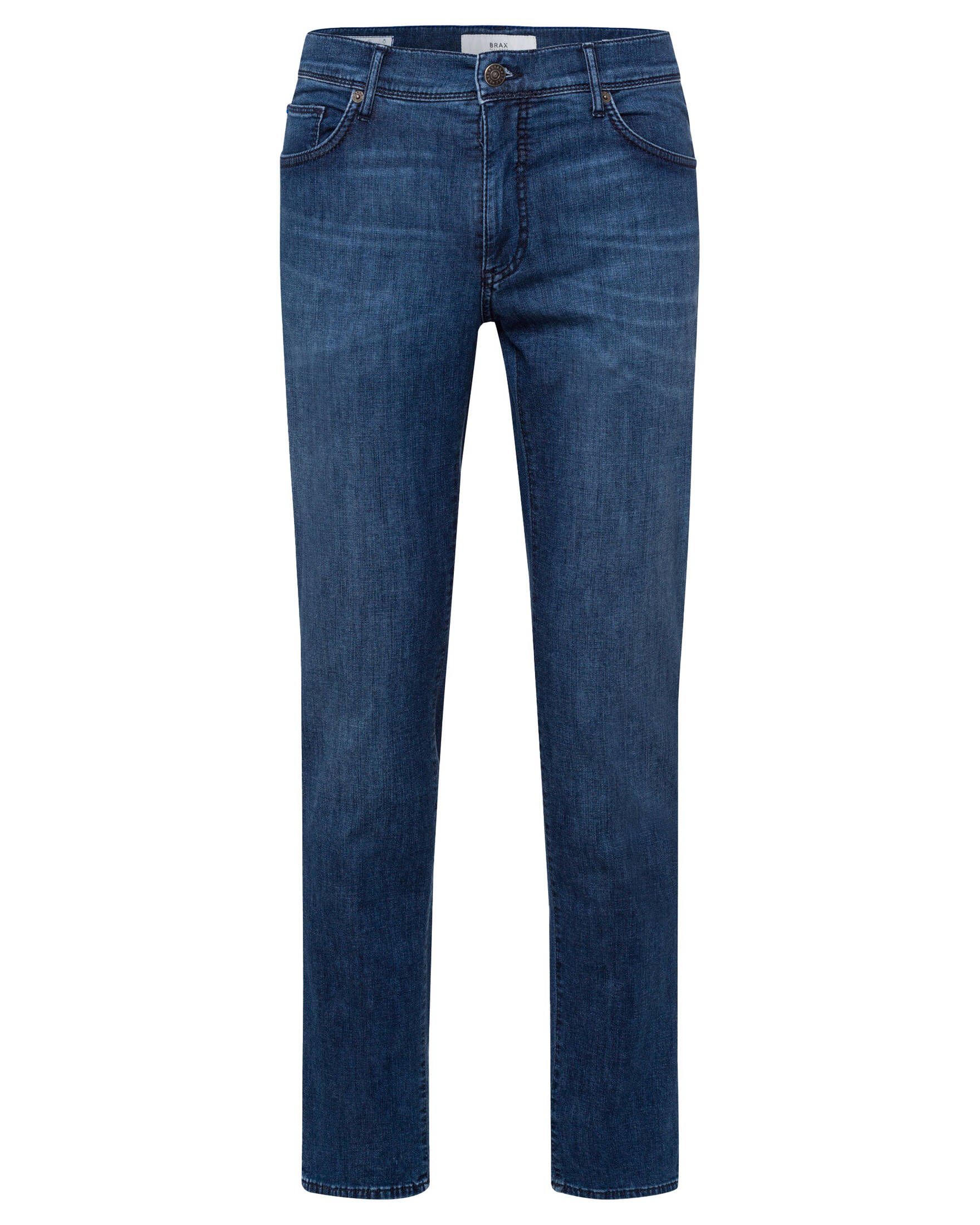 Brax 5-Pocket-Jeans Herren Jeans CADIZ Straight Fit (1-tlg) blue (82)
