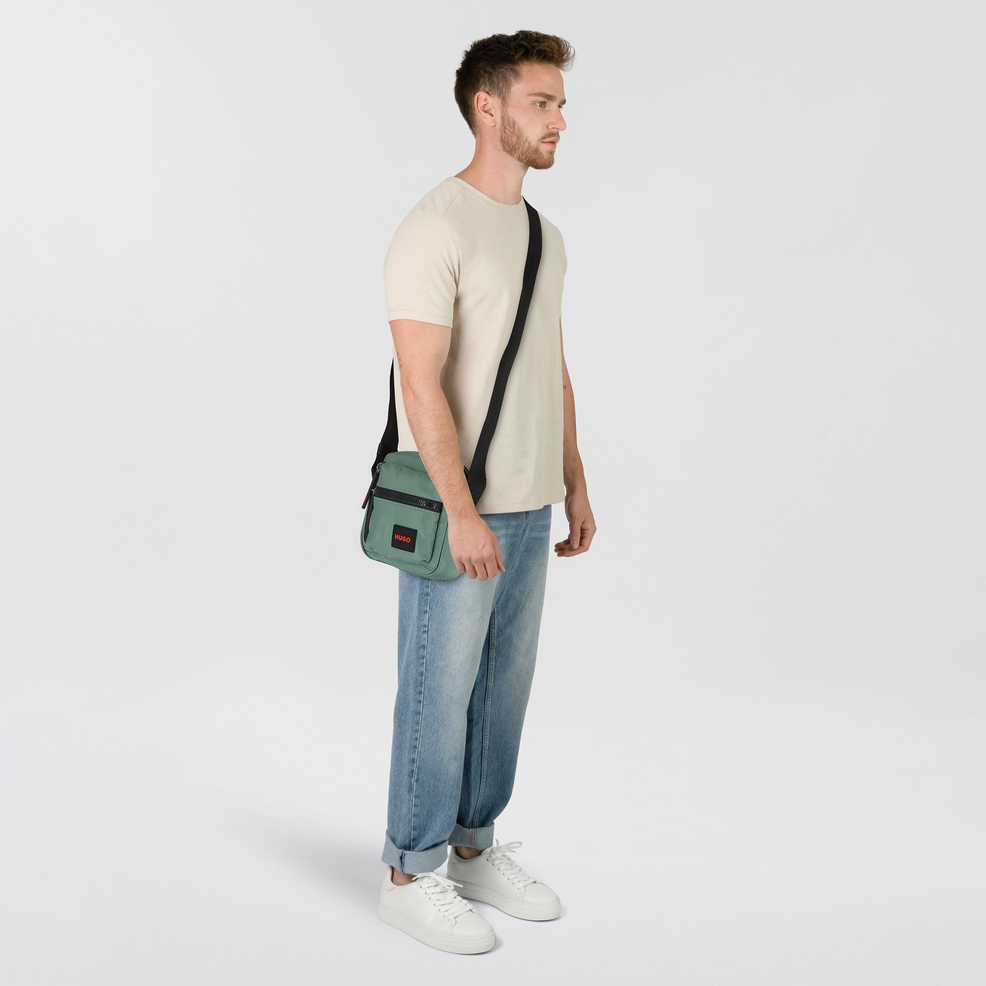 HUGO Schultertasche Ethon 2.0, Polyester