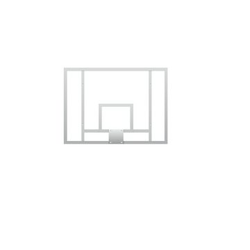 Sport-Thieme Basketballkorb Basketball-Zielbrett Acrylglas, Entspricht DBB und FIBA-Vorgaben