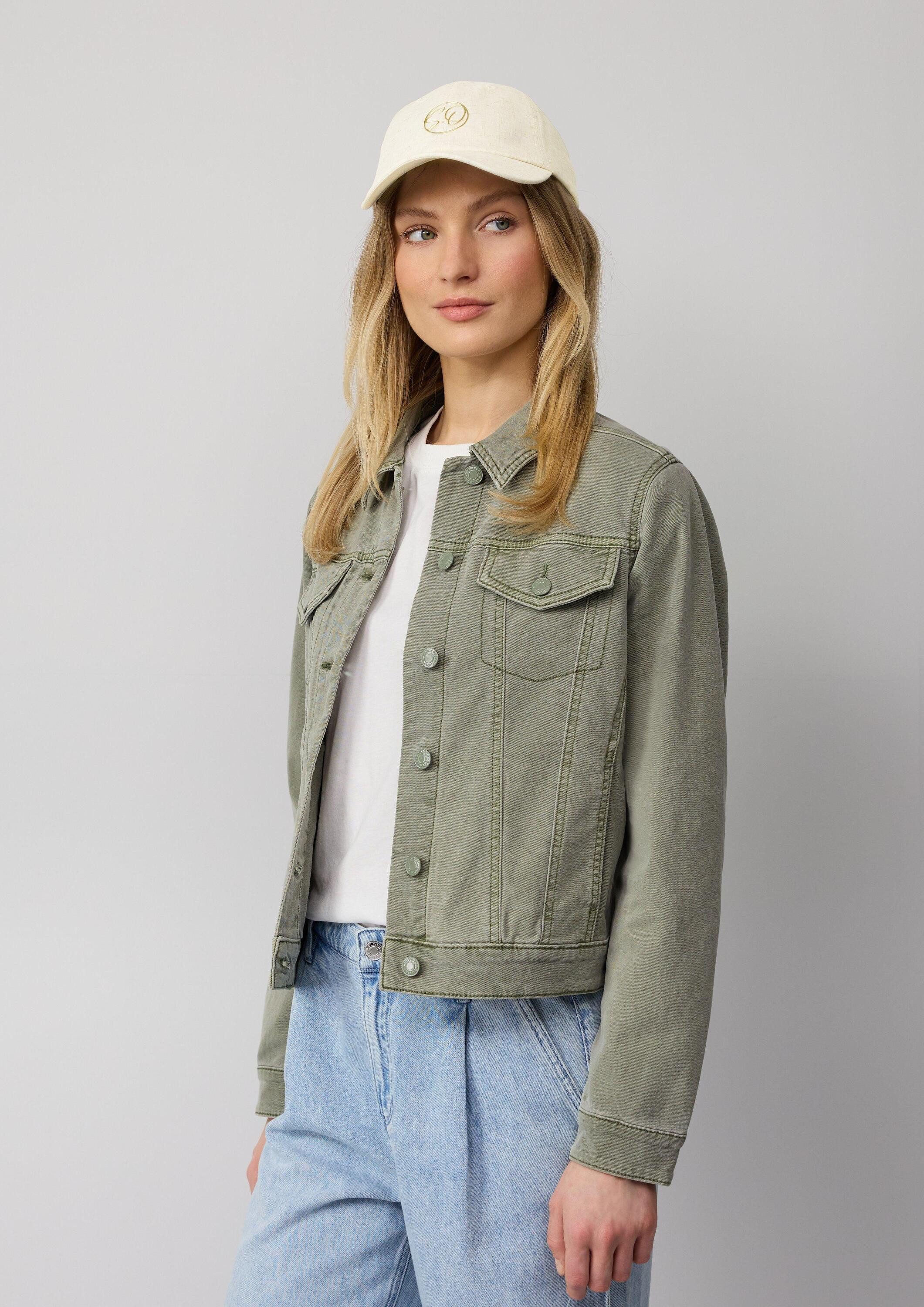 s.Oliver Snapback Cap Kappe Melierte Kappe mit Schmuckdetail