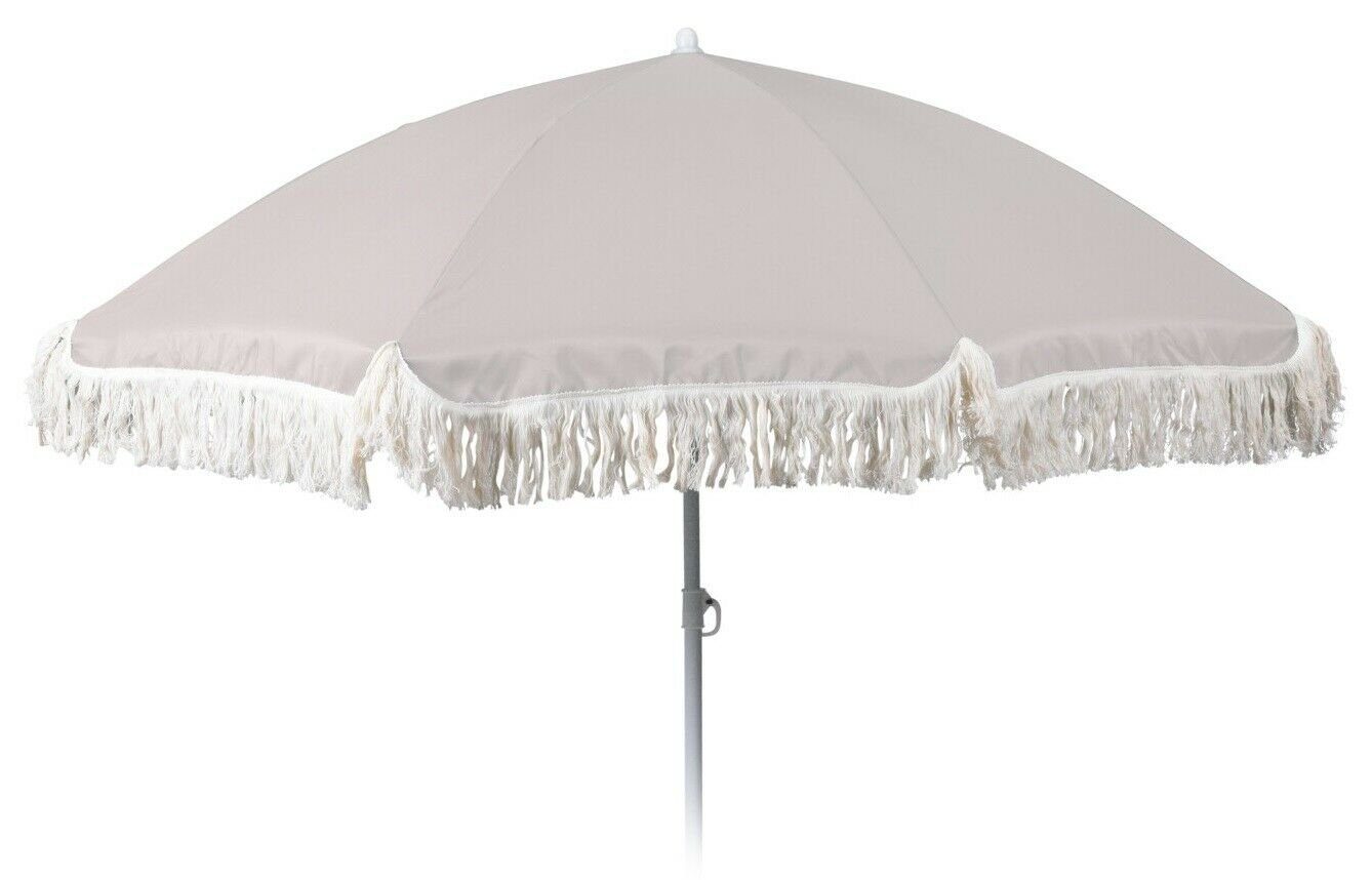 Meinposten Sonnenschirm Ø 155 cm Strandschirm günstig online kaufen