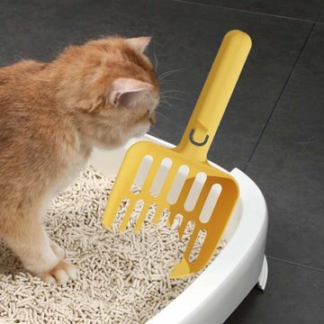 Lubgitsr Katzentoilette Haustier-Katzenstreu Schaufel Katzenstreu Katzenkot Reinigungswerkzeug