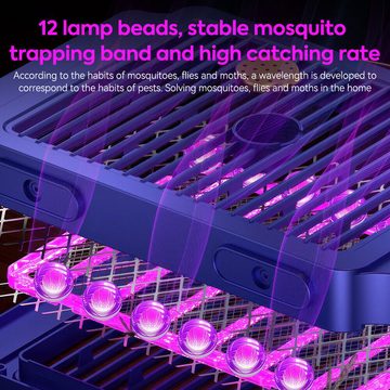 ZREE Insektenvernichter Moskito Killer Insektenvernichter Elektrisch LED Lampe Mückenfalle, für Familien mit Kindern und Schwangeren