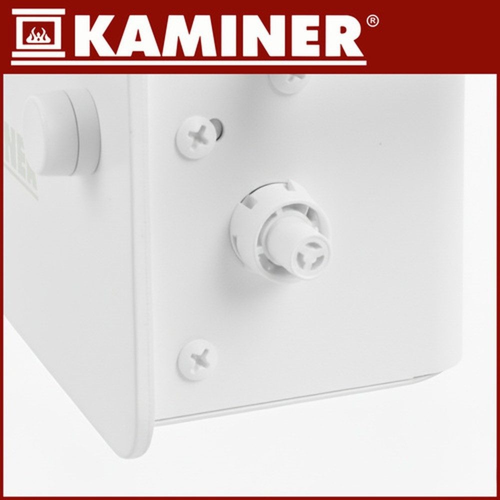 Kaminer Elektro-Heizkörper Elektrischer Glasheizkörper App-Steuerung, alle Funktionen bequem vom Sofa aus steuern