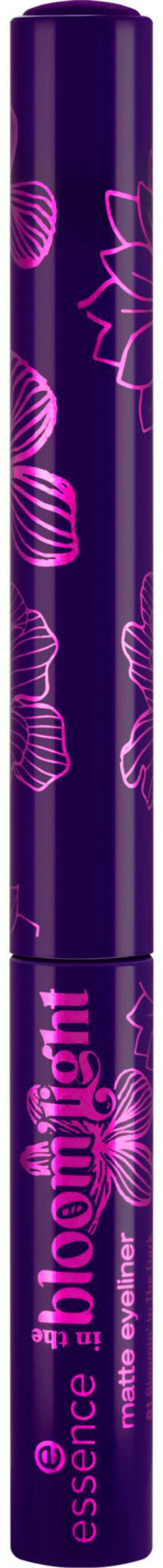 Essence Eyeliner in the bloom'light matte eyeliner, 3-tlg., mit hochpigmentierter Textur