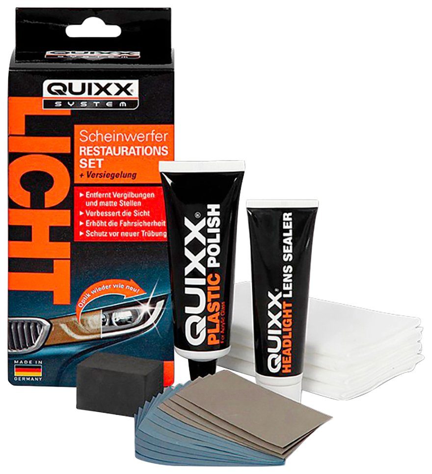 QUIXX Warnschild Quixx Scheinwerfer Restaurations Kit 50251
