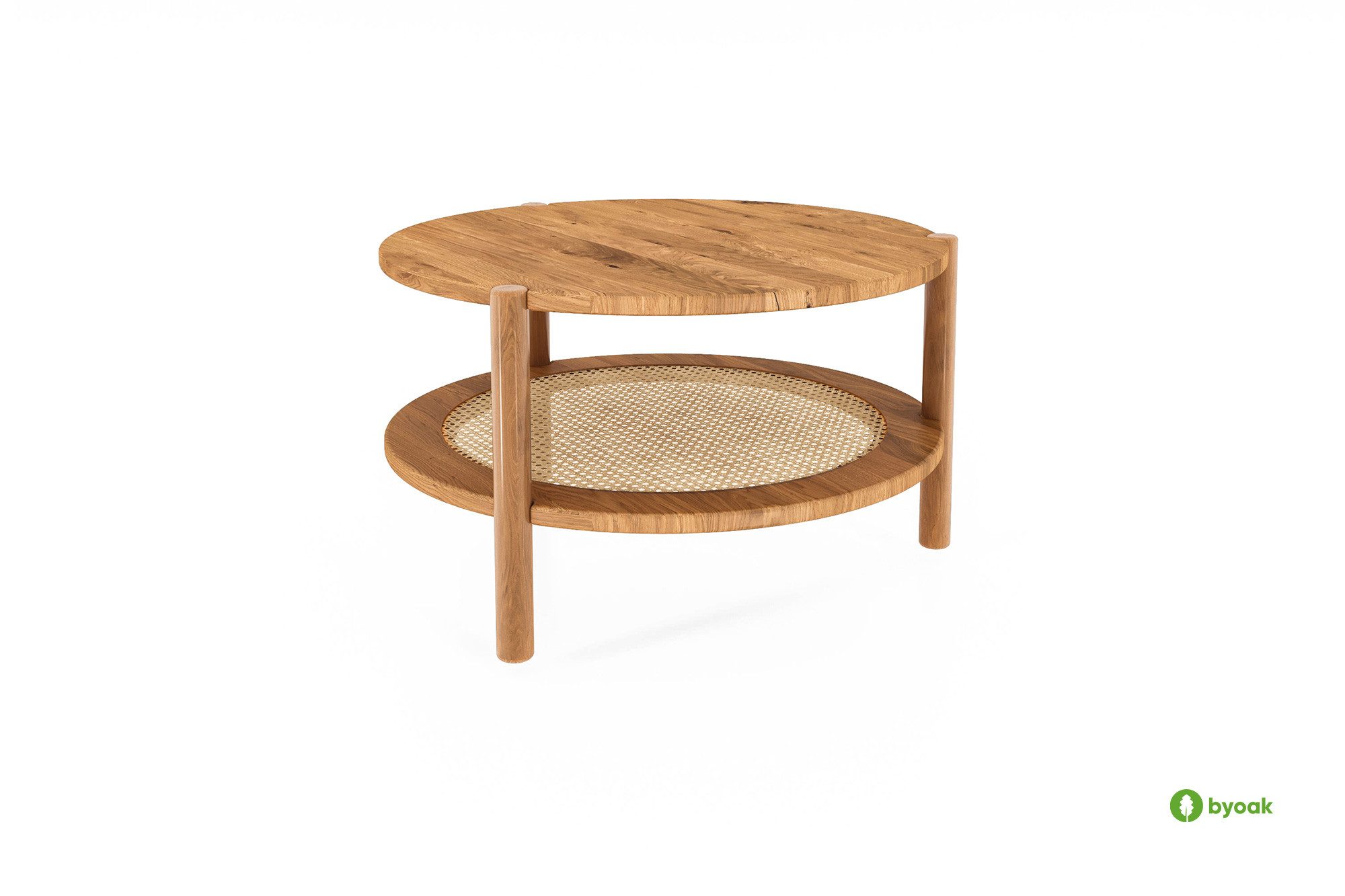 Couchtisch POLA aus Massivholz, Naturgeölt