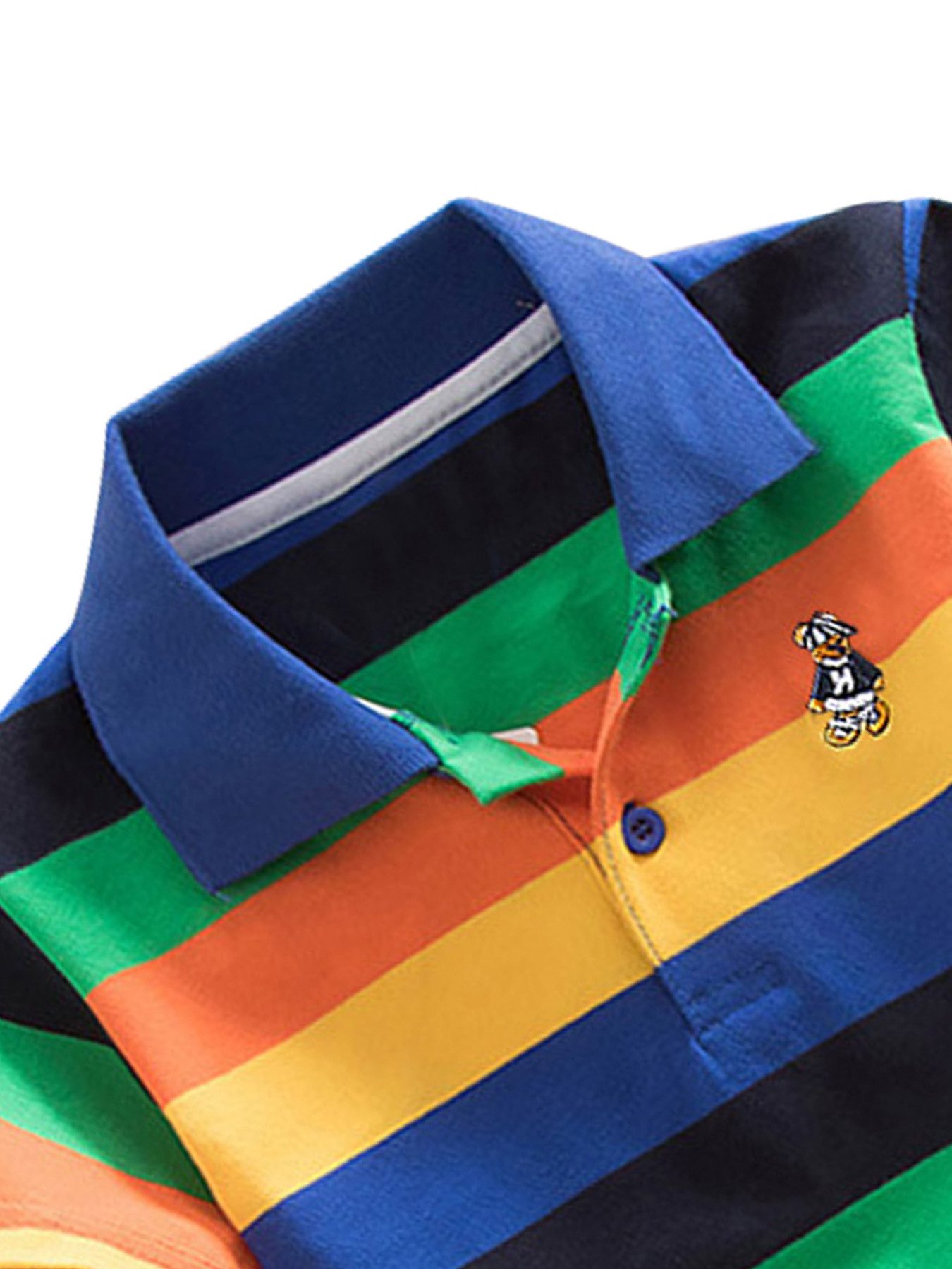 DEBAIJIA Poloshirt Jungen Poloshirt Kinder 1-12T Baumwolle Atmungsaktiv Sommer