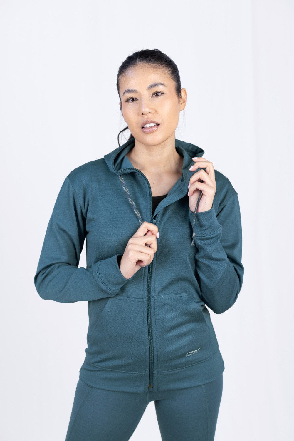 Engel Naturkleidung Kapuzensweatjacke