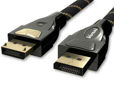 bivani Premium DisplayPort 8K DP 1.4 Audio- & Video-Kabel, DisplayPort, DisplayPort (100 cm), HBR3, DSC 1.2, HDR10, HDCP 2.2, 8K@60HZ, 4K@120HZ, 32,4 Gbps