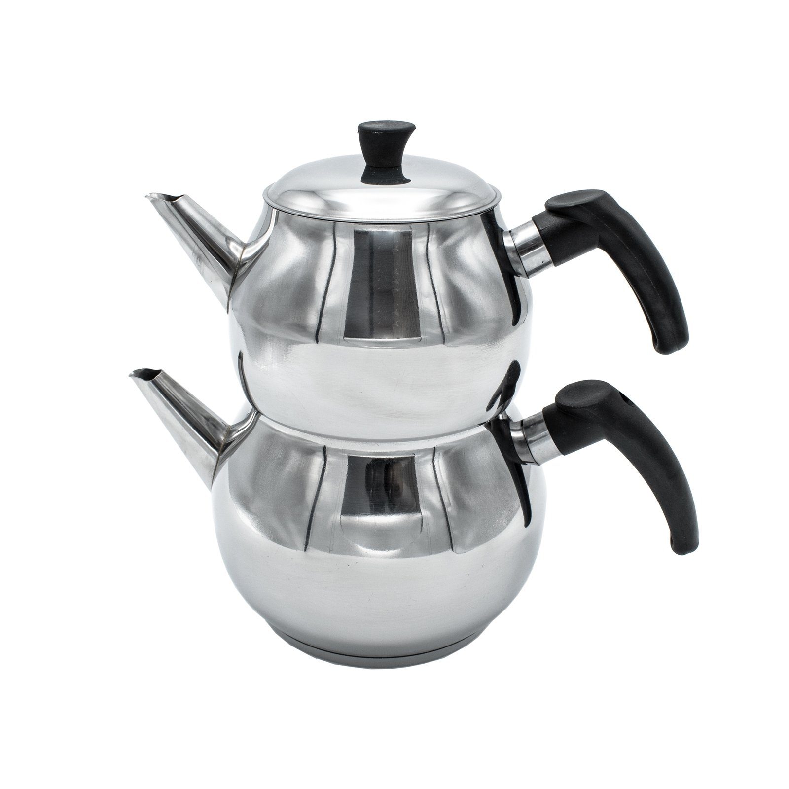 Neuetischkultur Teekocher, (4-tlg) Edelstahl Teekannen-Set Wasserkessel