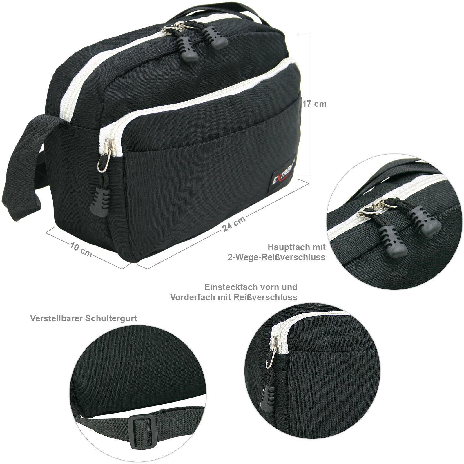 BAG STREET INTERNATIONAL Schultertasche - Kleine Umhängetasche, Freizeittas günstig online kaufen