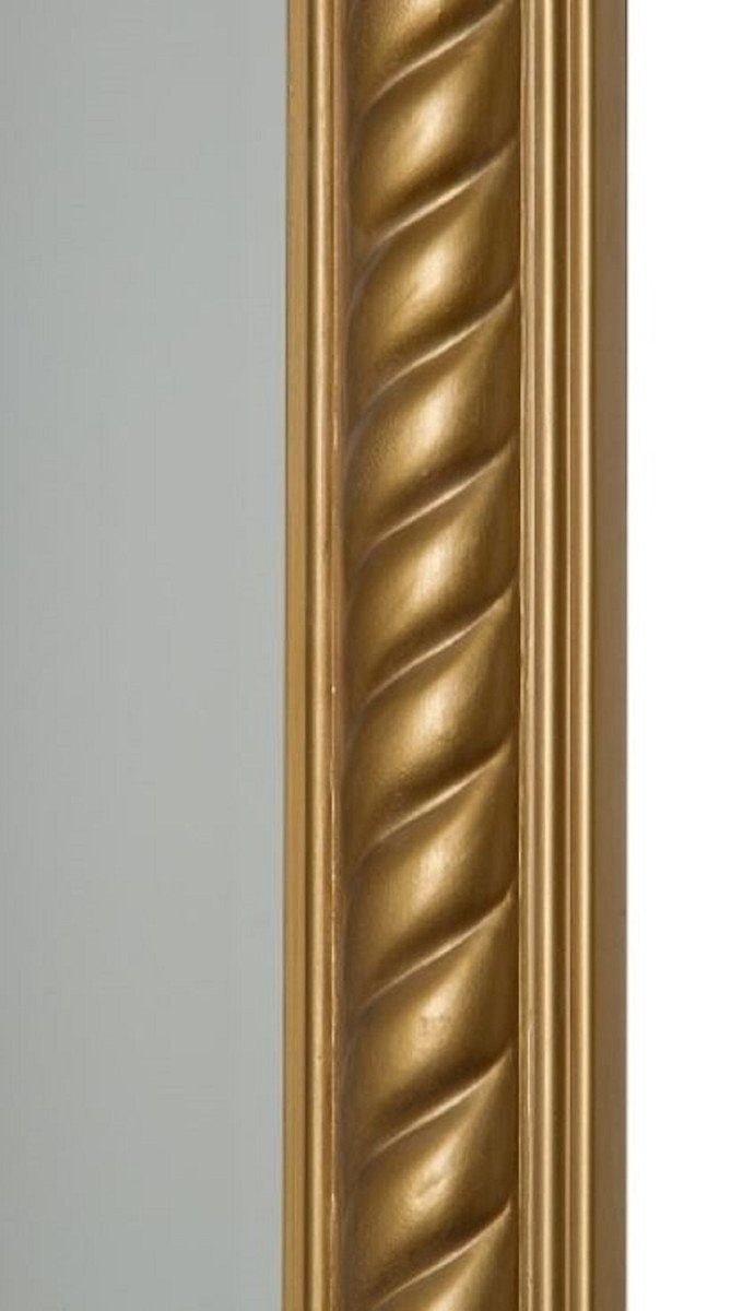 H. Barock 62 - Barockstil Möbel Padrino Gold Barockspiegel 82 cm Spiegel / x Wandspiegel Casa Antik im