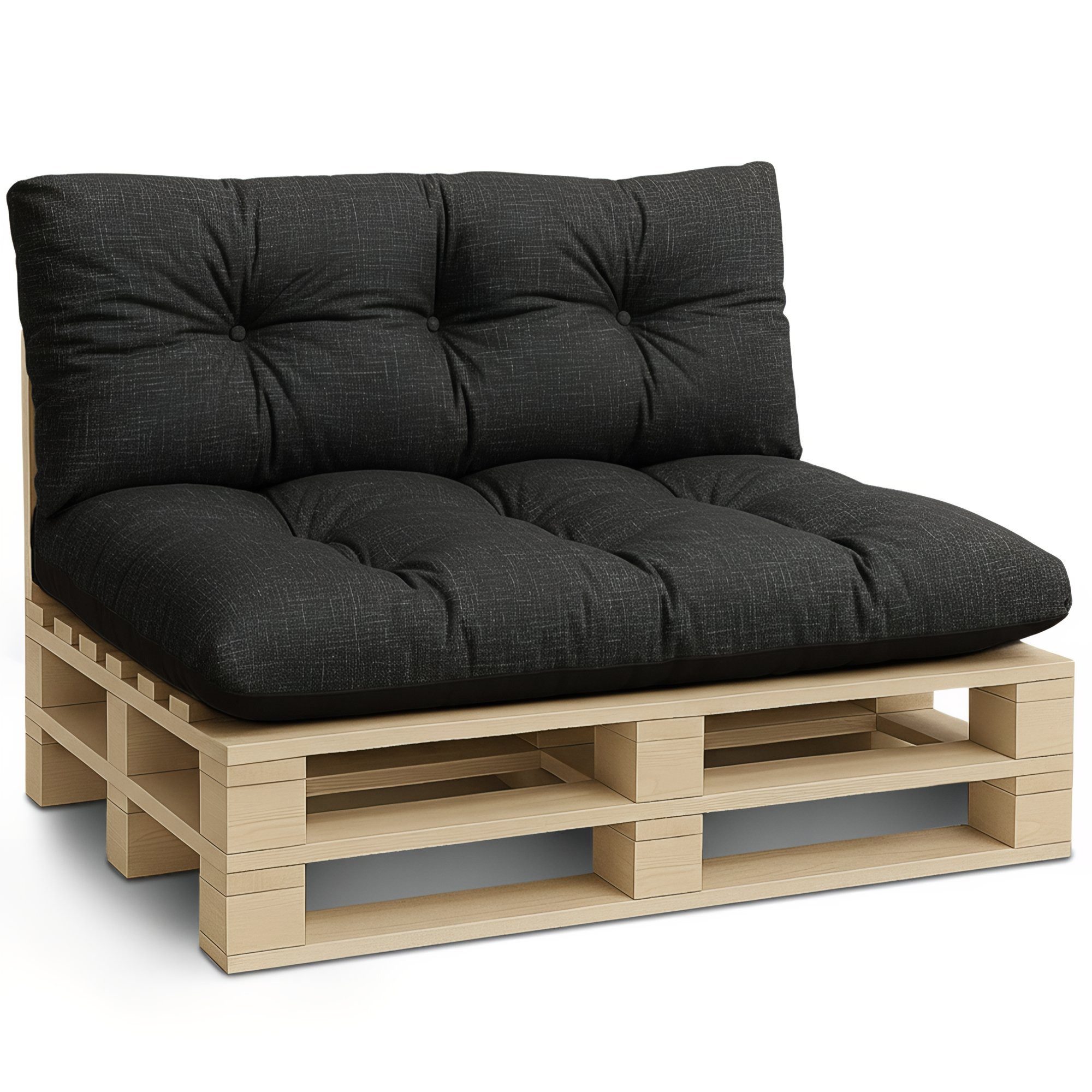 Amazinggirl Palettenkissen Outdoor Kissen Auflagen für Paletten Europaletten und Palettensofa
