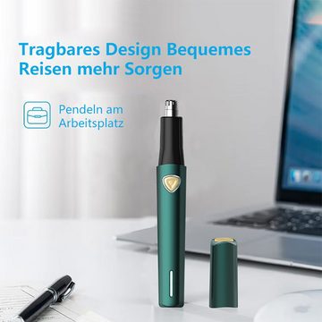 Yuede Nasenhaartrimmer Unisex-Nasenhaarschneider, Herren-Universal-Nasenhaarschneider, Damen-Ohr- und Nasenhaarschneider, wiederaufladbar über USB