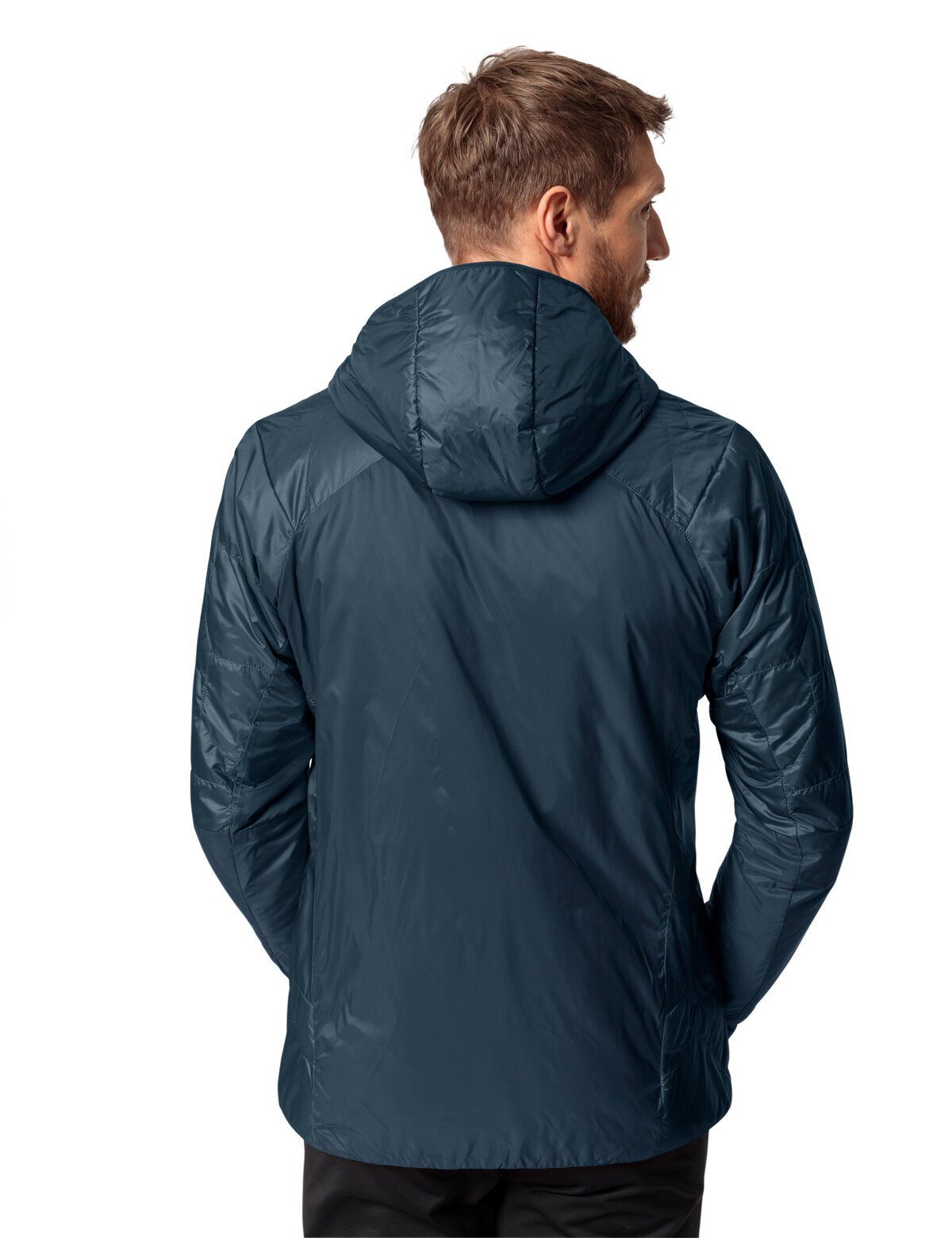 VAUDE Outdoorjacke Men's kompensiert dark Jacket Insulation Monviso II sea Klimaneutral (1-St)