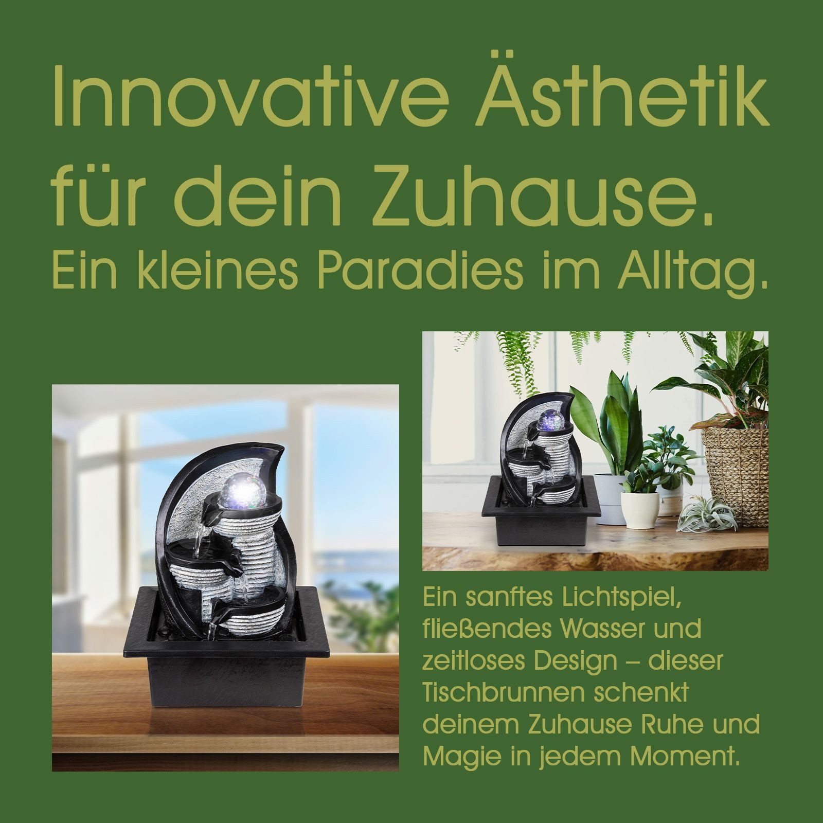 bmf-versand Zimmerbrunnen Zimmerbrunnen mit Beleuchtung und günstig online kaufen