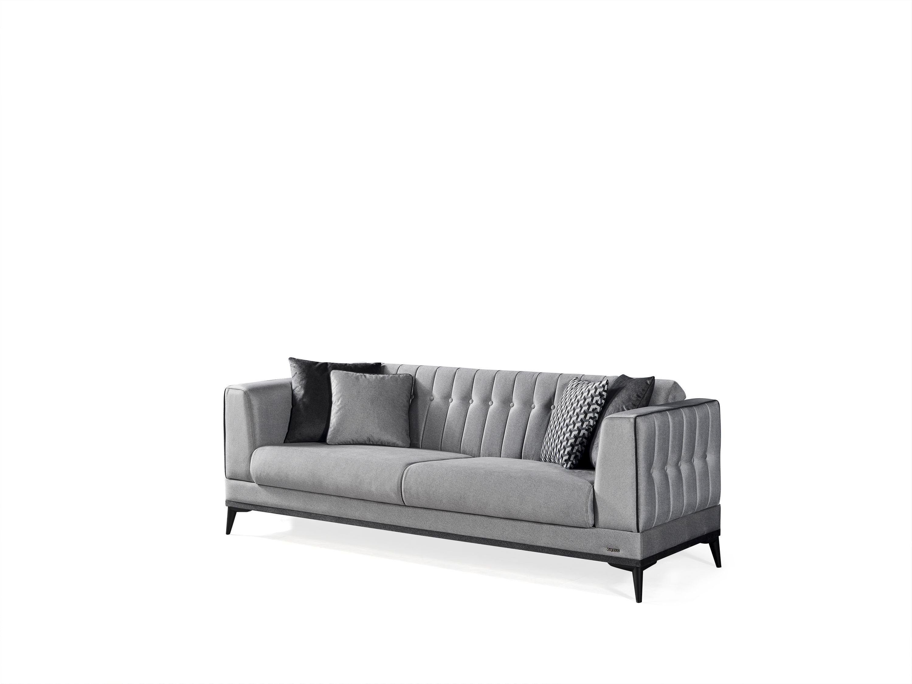 Sofa 1 Samtstoff Möbel Handmade BELIZE, Mikrofaser Teil, Quality,strapazierfähiger Villa