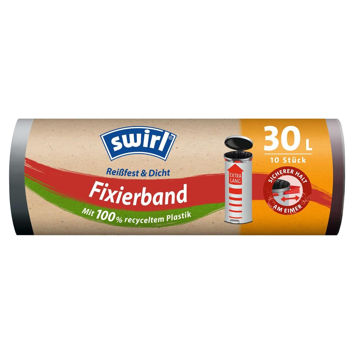Swirl Мусорные урны Swirl Fixierband Мусорные урны 30 Liter - 10 stk./Rolle - 47x78cm (1er Pa