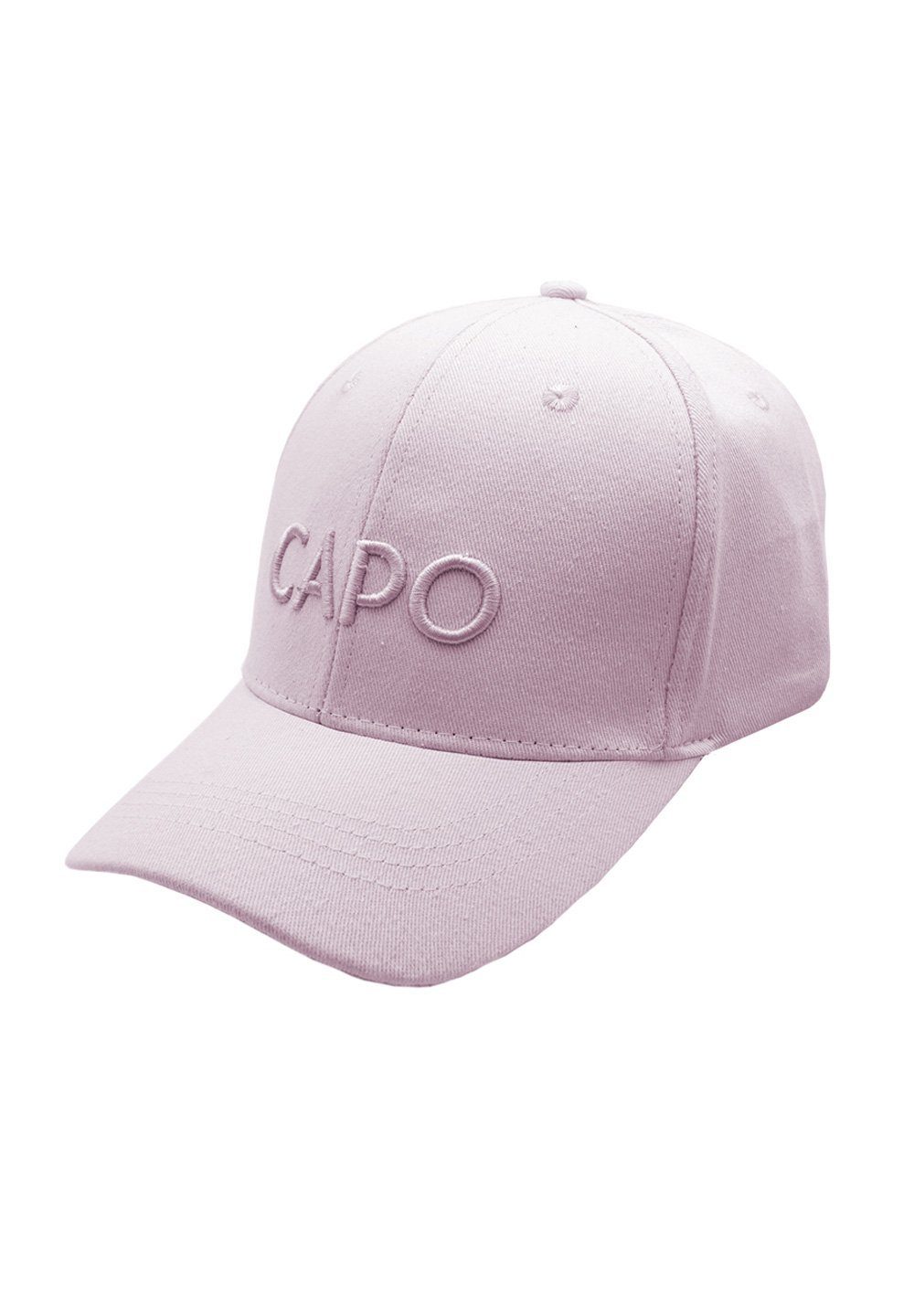 CAPO Baseball Cap Baseballcap 3D-Stickerei, 6 Panel
