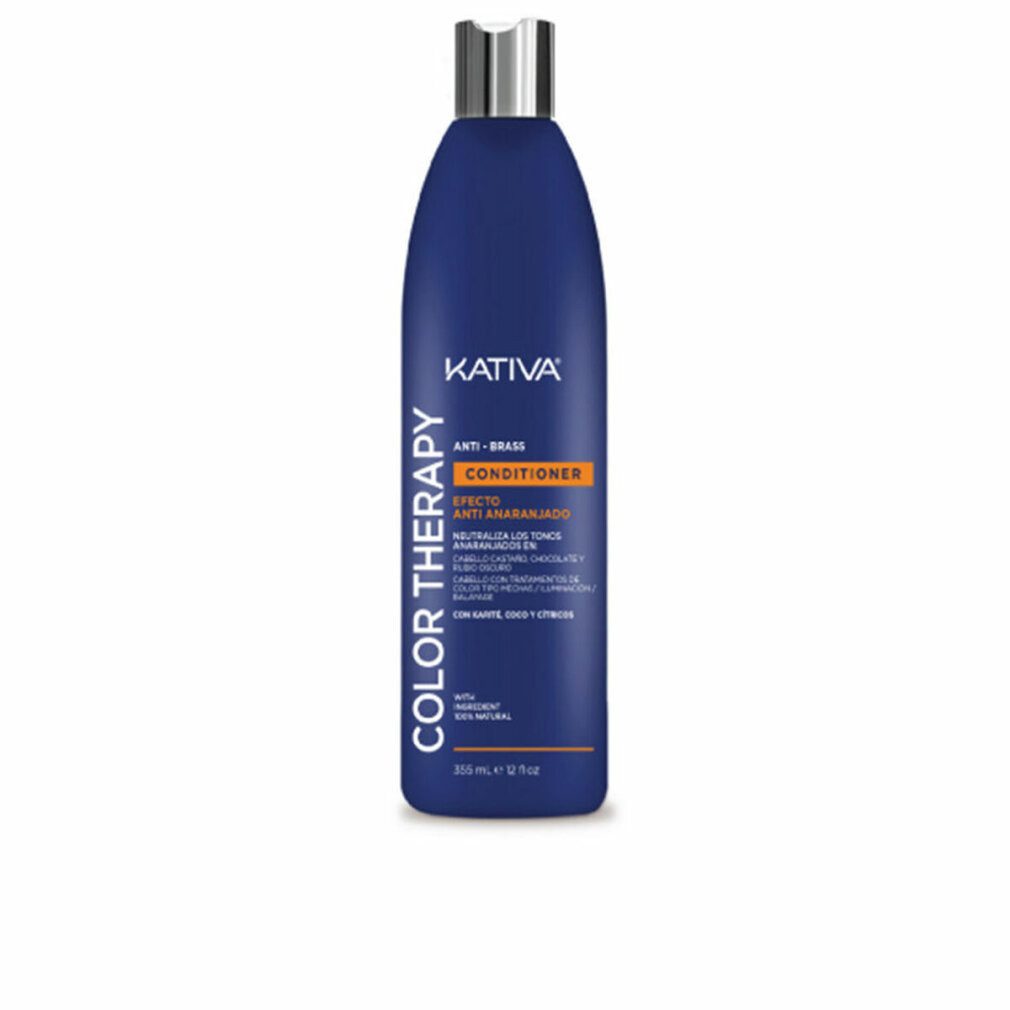 Kativa Haarshampoo Anti-Brass Efecto Anti-Anaranjado Acondicionador 355ml