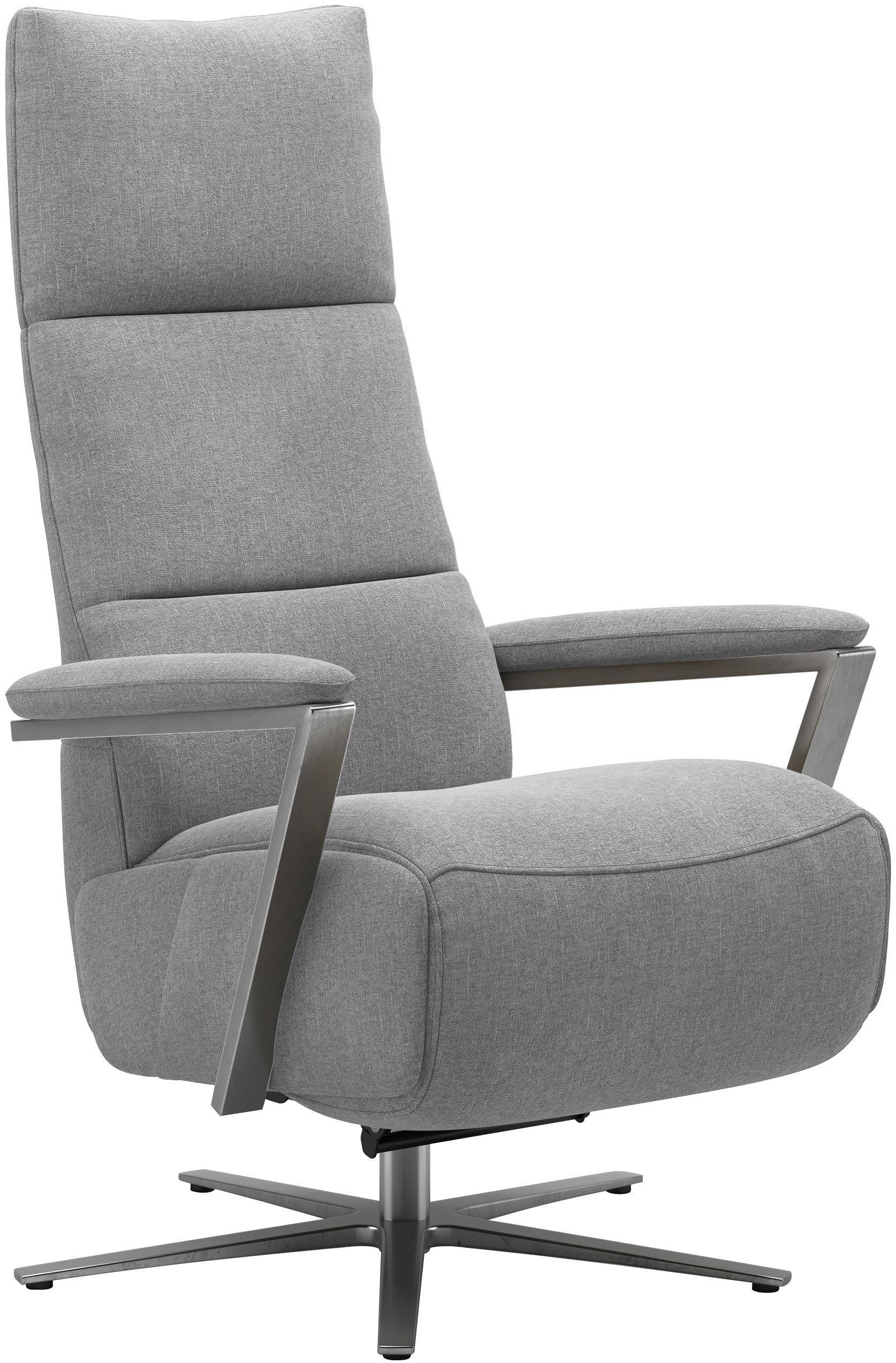 sit&more TV-Sessel Vario Comfort, inkl. Kopfteilverstellung & 360° Drehfunktion, mit Gasdruck, Höhe der Armelehnen 60cm