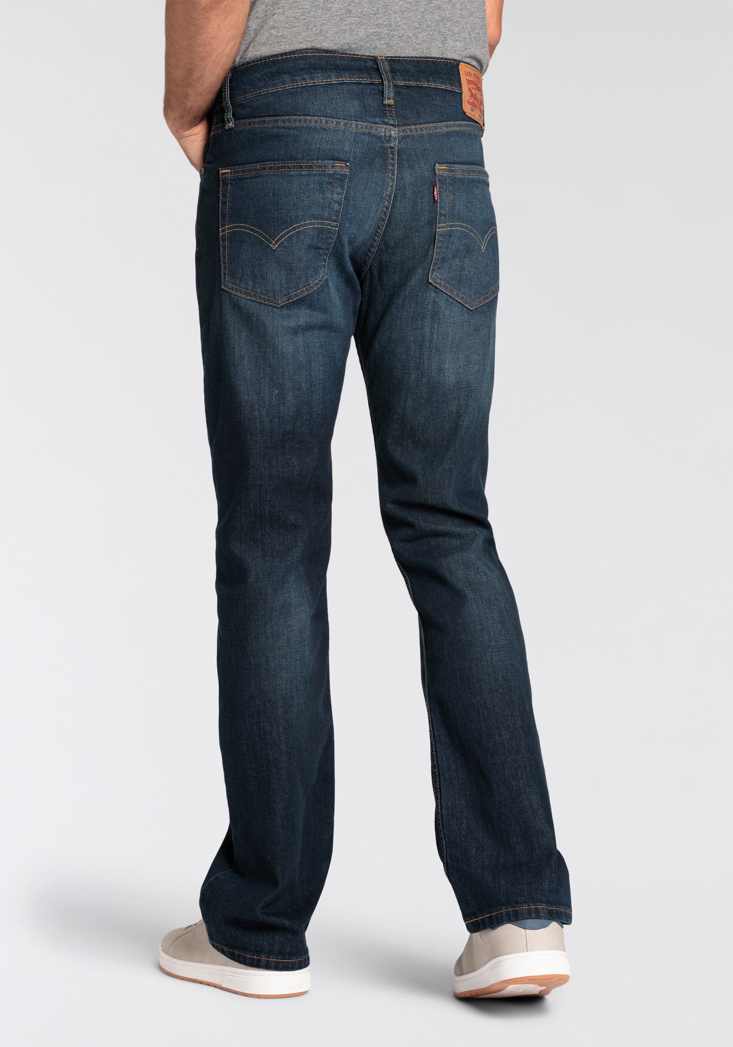 Levi's® Bootcut-Jeans 527 SLIM BOOT CUT in cleaner Waschung günstig online kaufen