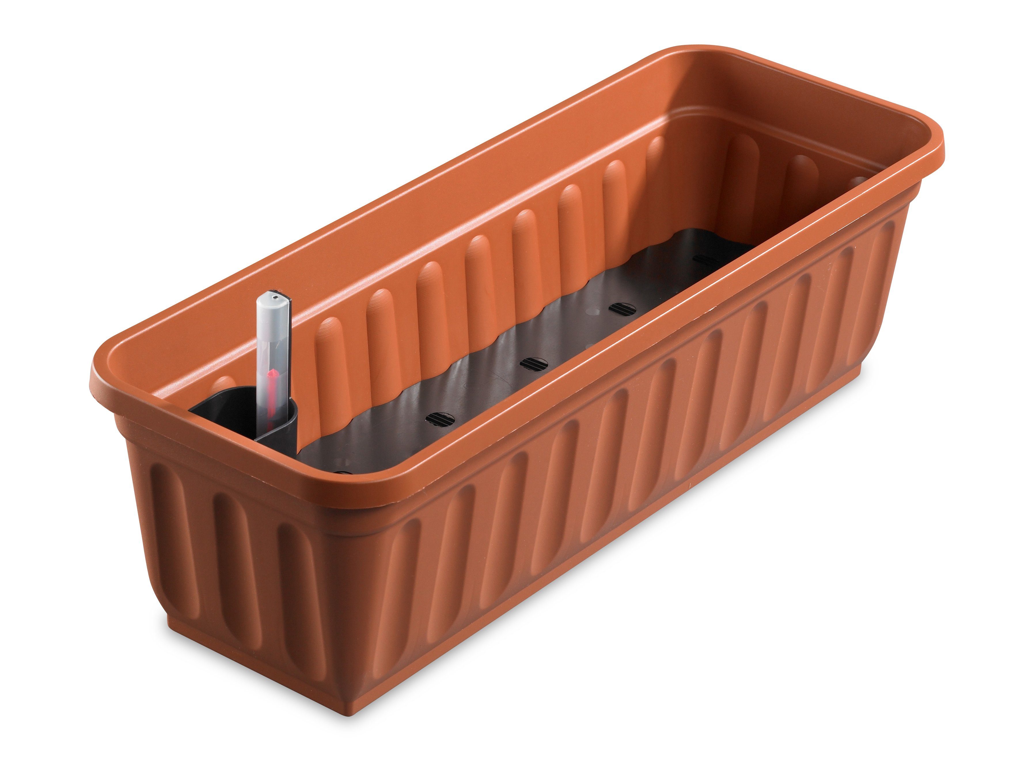 ALPFA Balkonkasten 80 cm terracotta mit Wasserspeicher Made in Germany Blum günstig online kaufen
