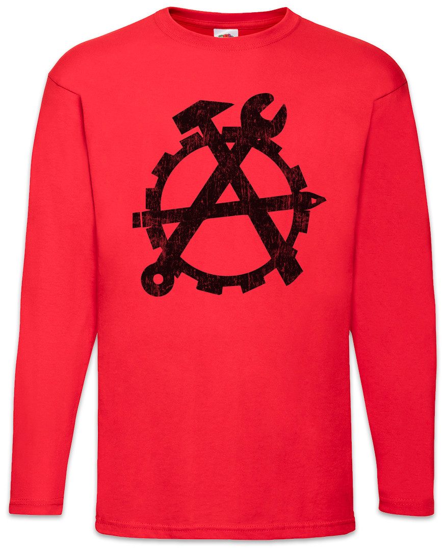 Langarmshirt Workers Anarchy Langarm T-Shirt About Capitalism Kommunismus