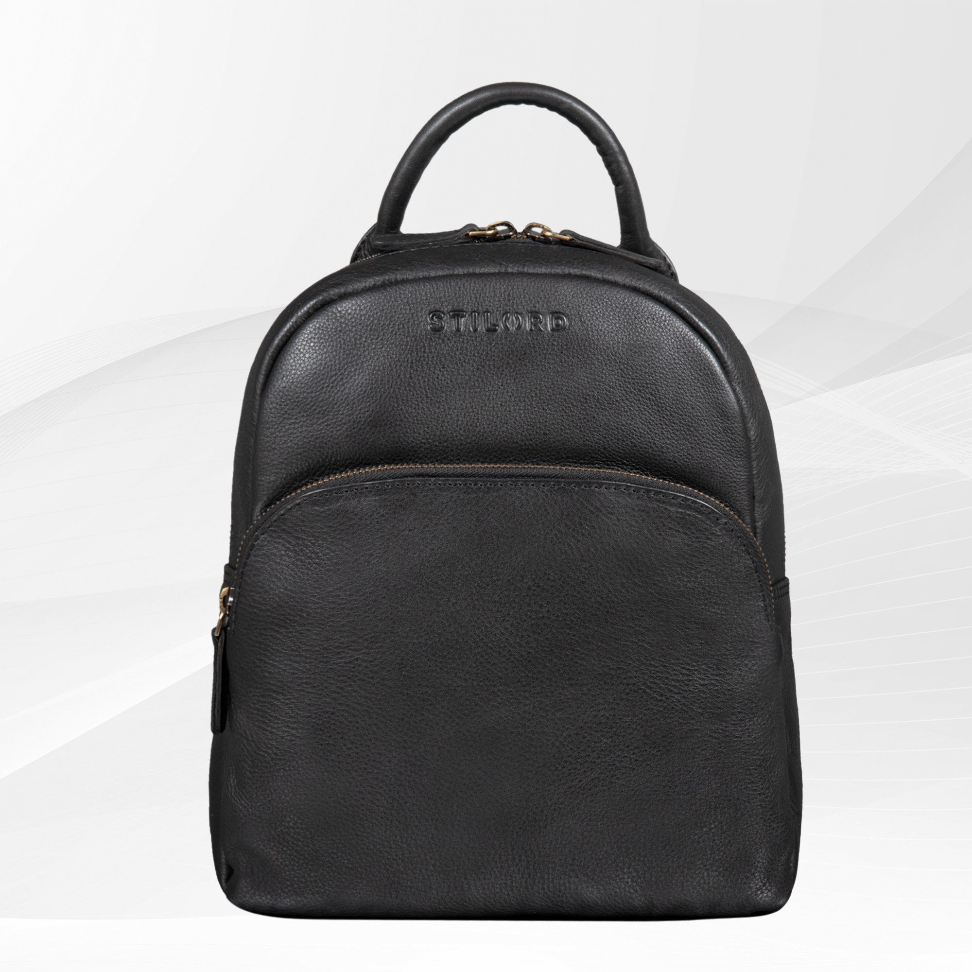 STILORD Cityrucksack "Ruby" Daypack Damen Leder