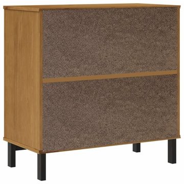 vidaXL Sideboard Sideboard FLAM 80x40x80 cm Massivholz Kiefer