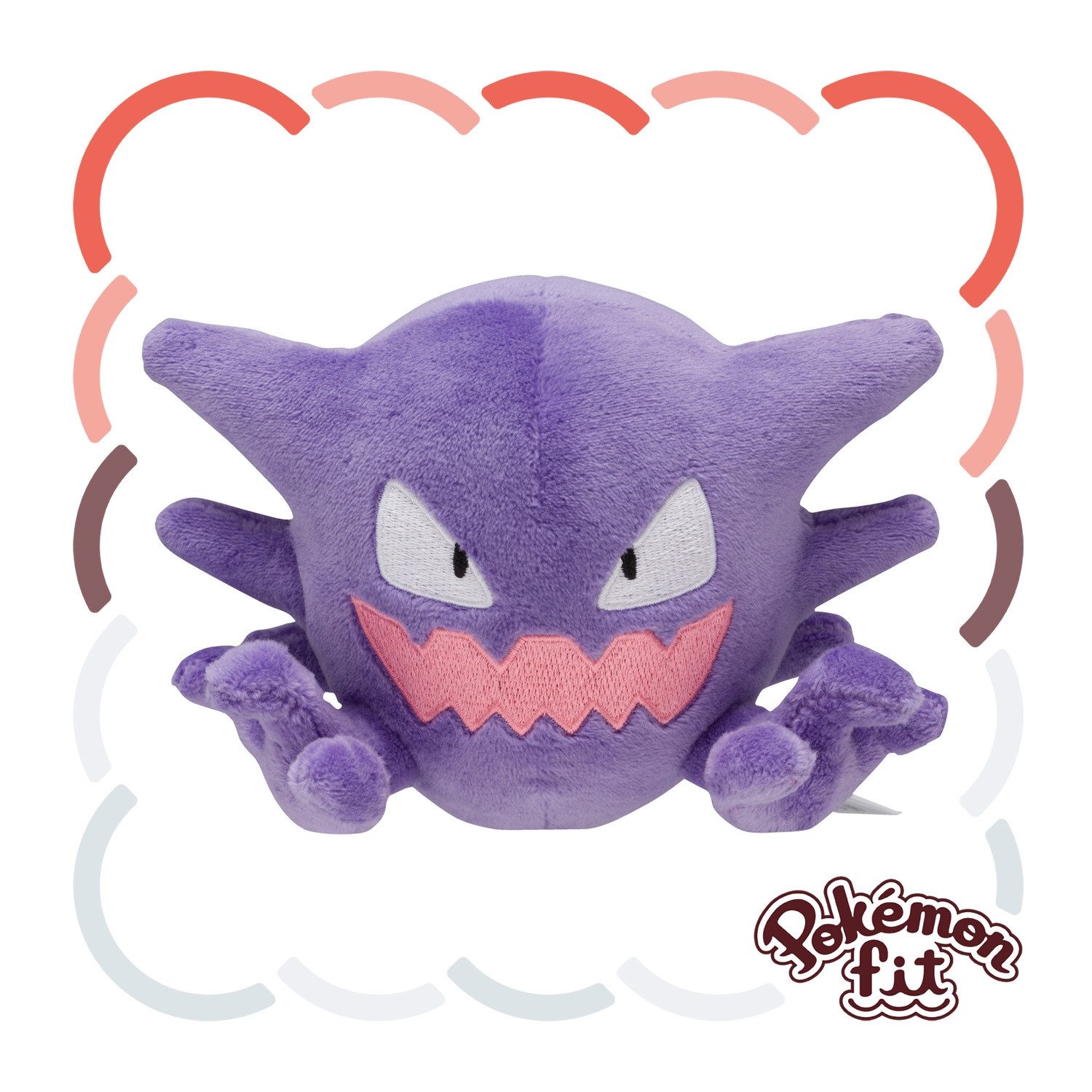 Pokémon Center Plüschfigur Pokemon Alpollo Kuscheltier - 13 cm Plüschtier Haunter