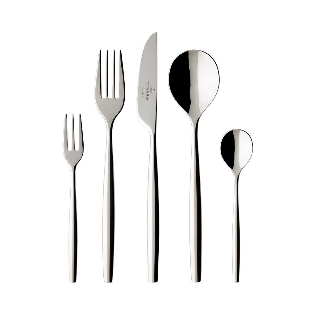 Villeroy & Boch Signature Besteck-Set MetroChic Tafelbesteck 30tlg. (30-tlg), 6 Personen, Edelstahl