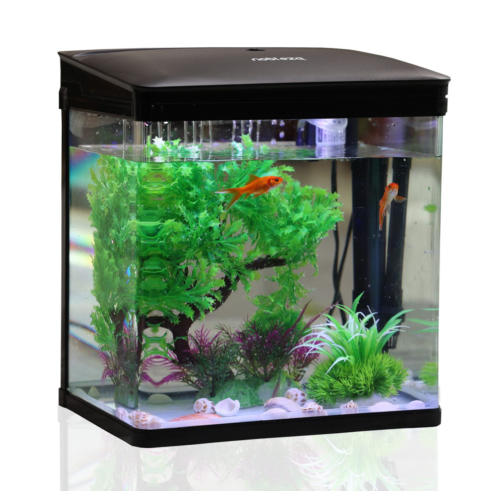 nobleza Аквариумы-Set Mini Aquarium Komplettset Аквариумы-Set 7L
