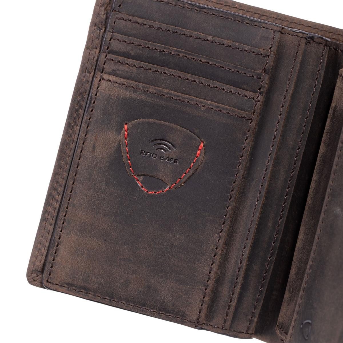 Strellson Geldbörse Baker Street Knox Billfold V8 Herren Geldbörsen Hochformat (1 Stück, 1-tlg., B/H/T)ca. 10/13/2,5 cm), RFID-Schutz