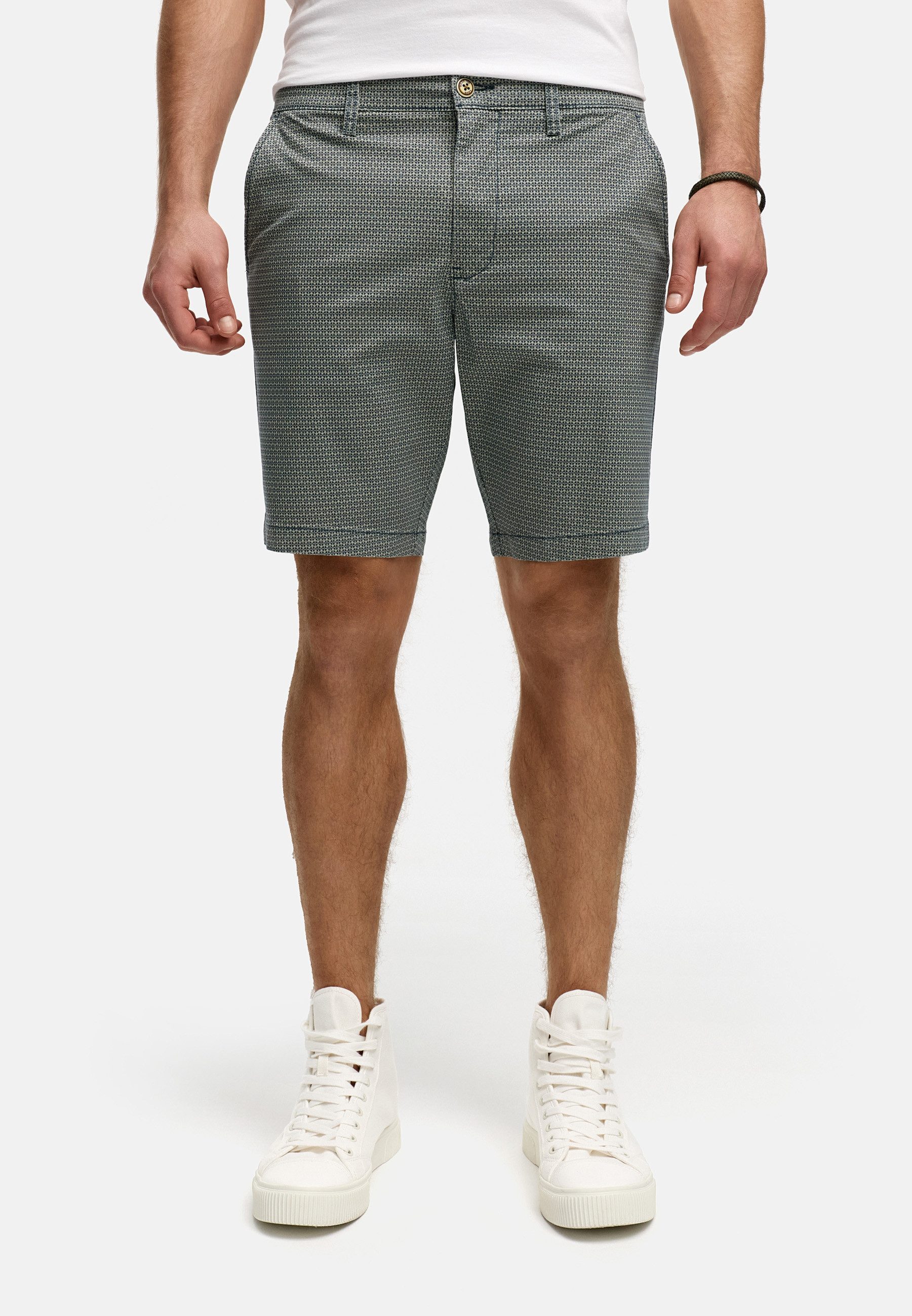 Indicode Chinoshorts Herren INLubin Chino Shorts Herrenshorts mit coolem De günstig online kaufen