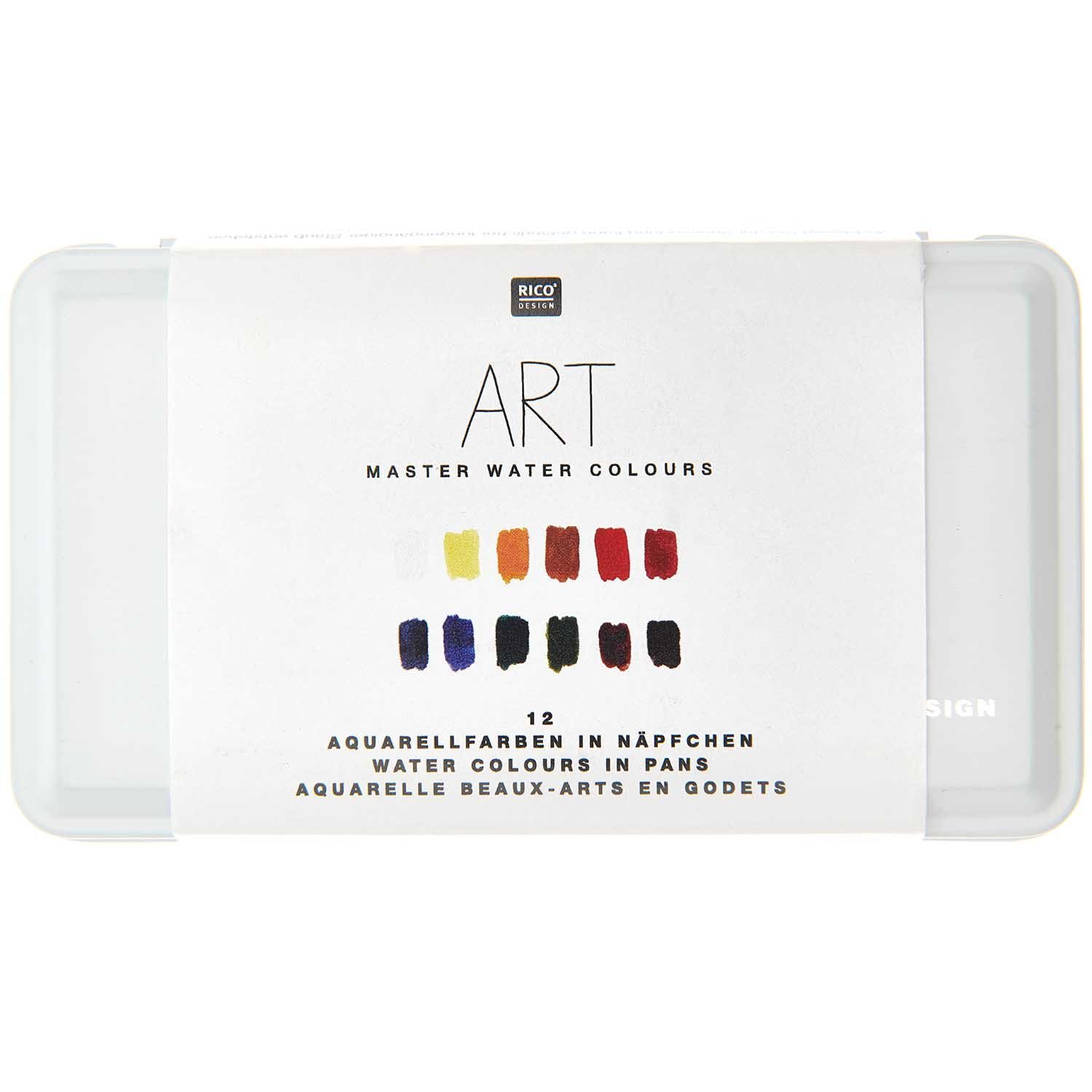 Kreativset ART Master Aquarellfarben - 12 Farben, (12-tlg)