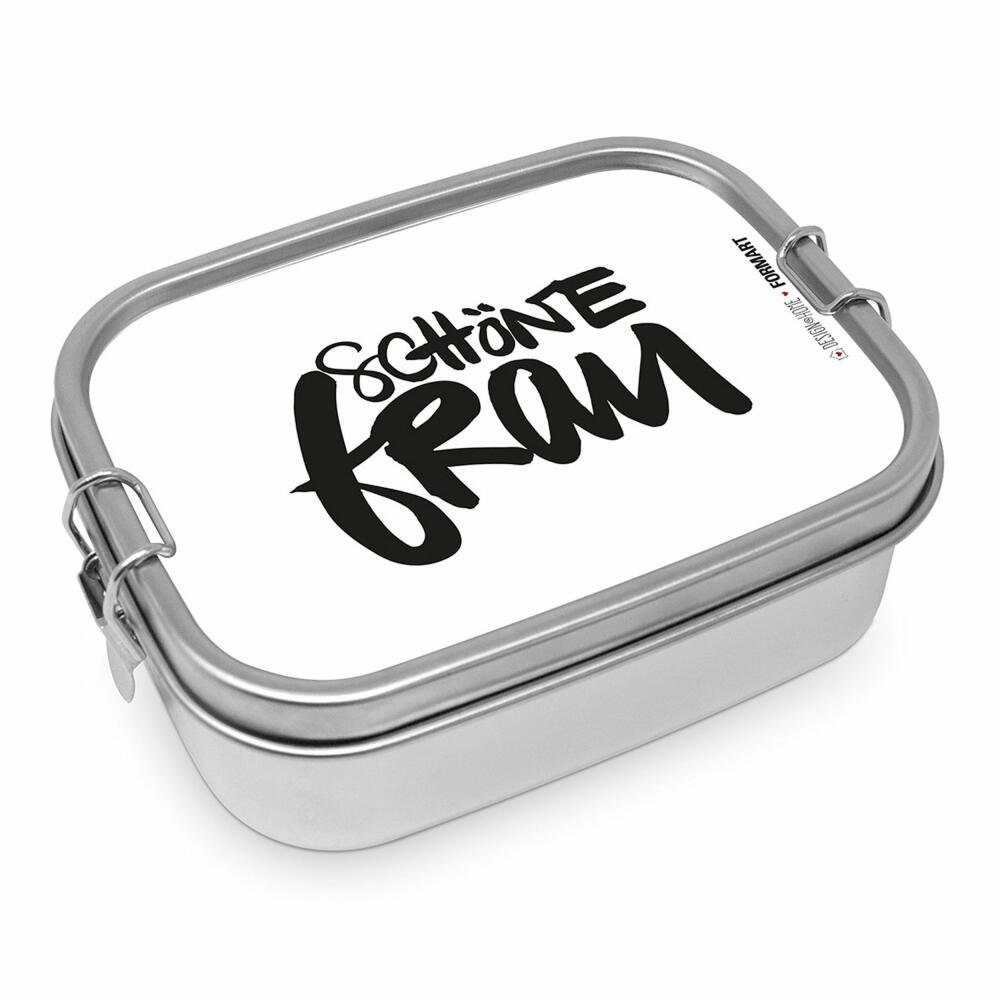 PPD Lunchbox Schöne Frau Steel 900 ml, Edelstahl