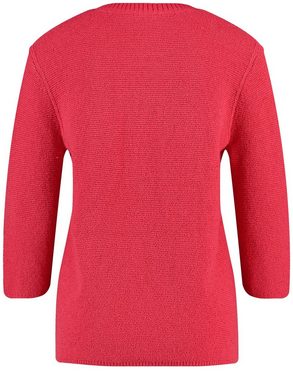 GERRY WEBER 3/4 Arm-Pullover 3/4 Arm Pullover mit Zopfmuster