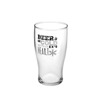 Karaca Glas Fritz Bierglas-Set 2 Stück, 454 ml