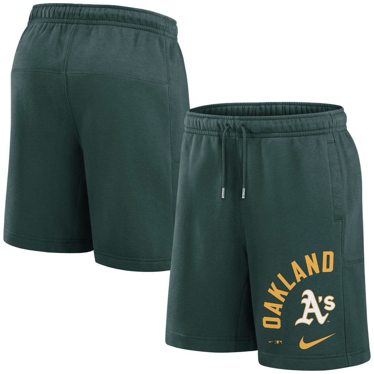 Nike Sporthose Nike Shorts Oakland Athletics Nike Arched Kicker Fleece